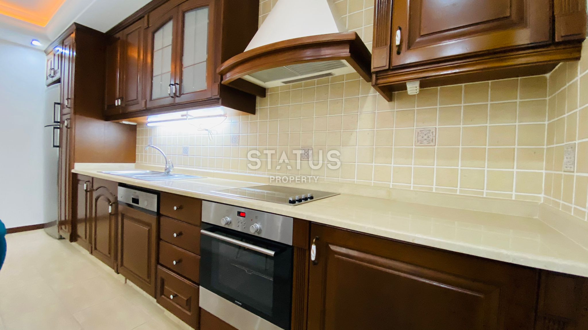 Крупнометражная 2+1 с видом на море, 135 м2 в Махмутларе. фото 23