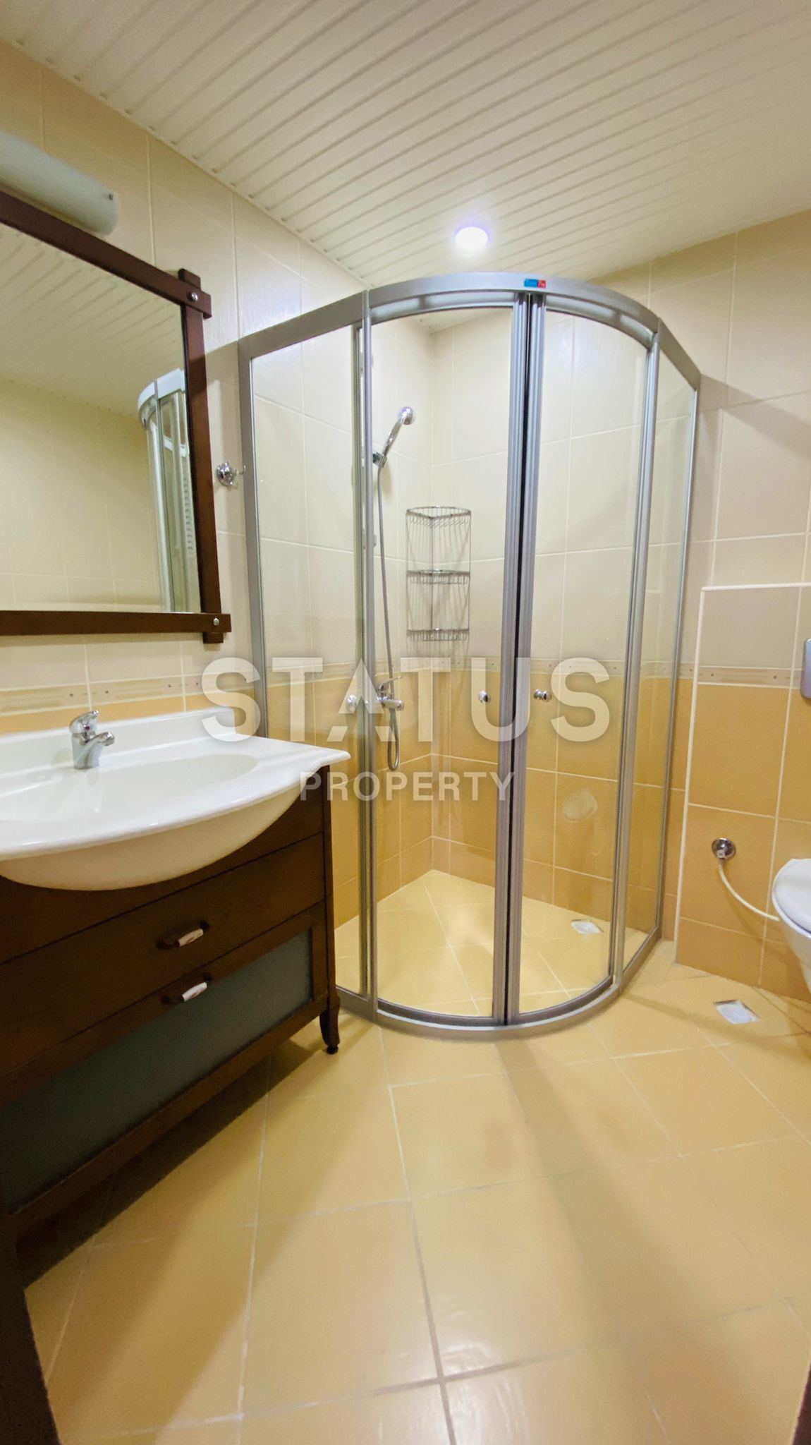 Крупнометражная 2+1 с видом на море, 135 м2 в Махмутларе. фото 30