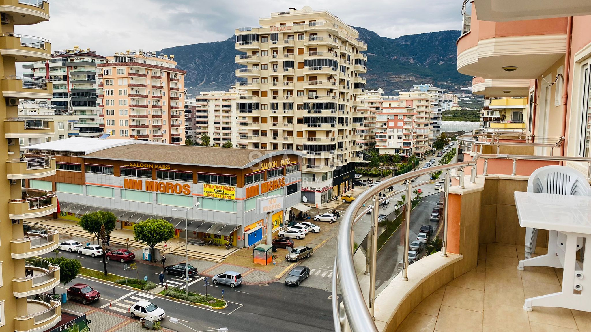 Крупнометражная 2+1 с видом на море, 135 м2 в Махмутларе. фото 37