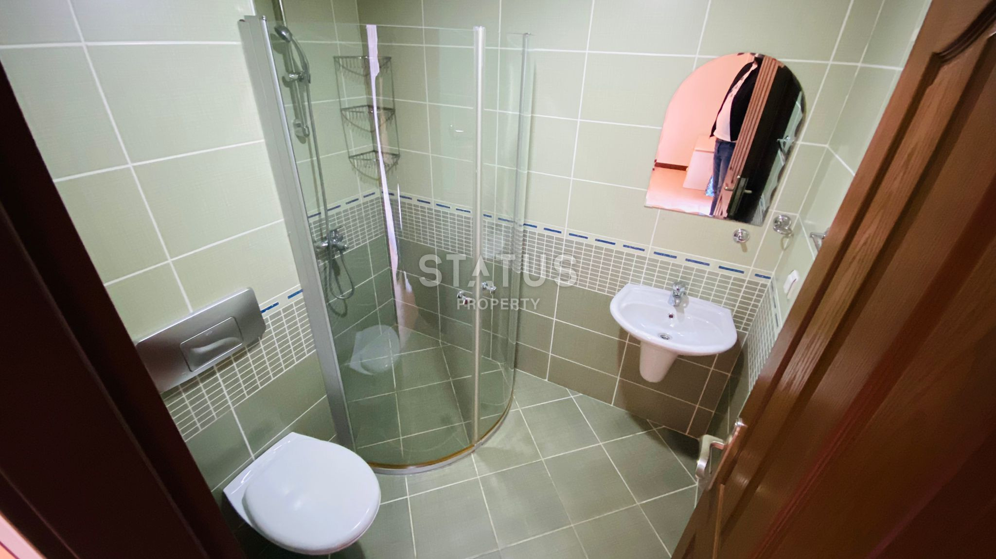 Крупнометражная 2+1 с видом на море, 135 м2 в Махмутларе. фото 38