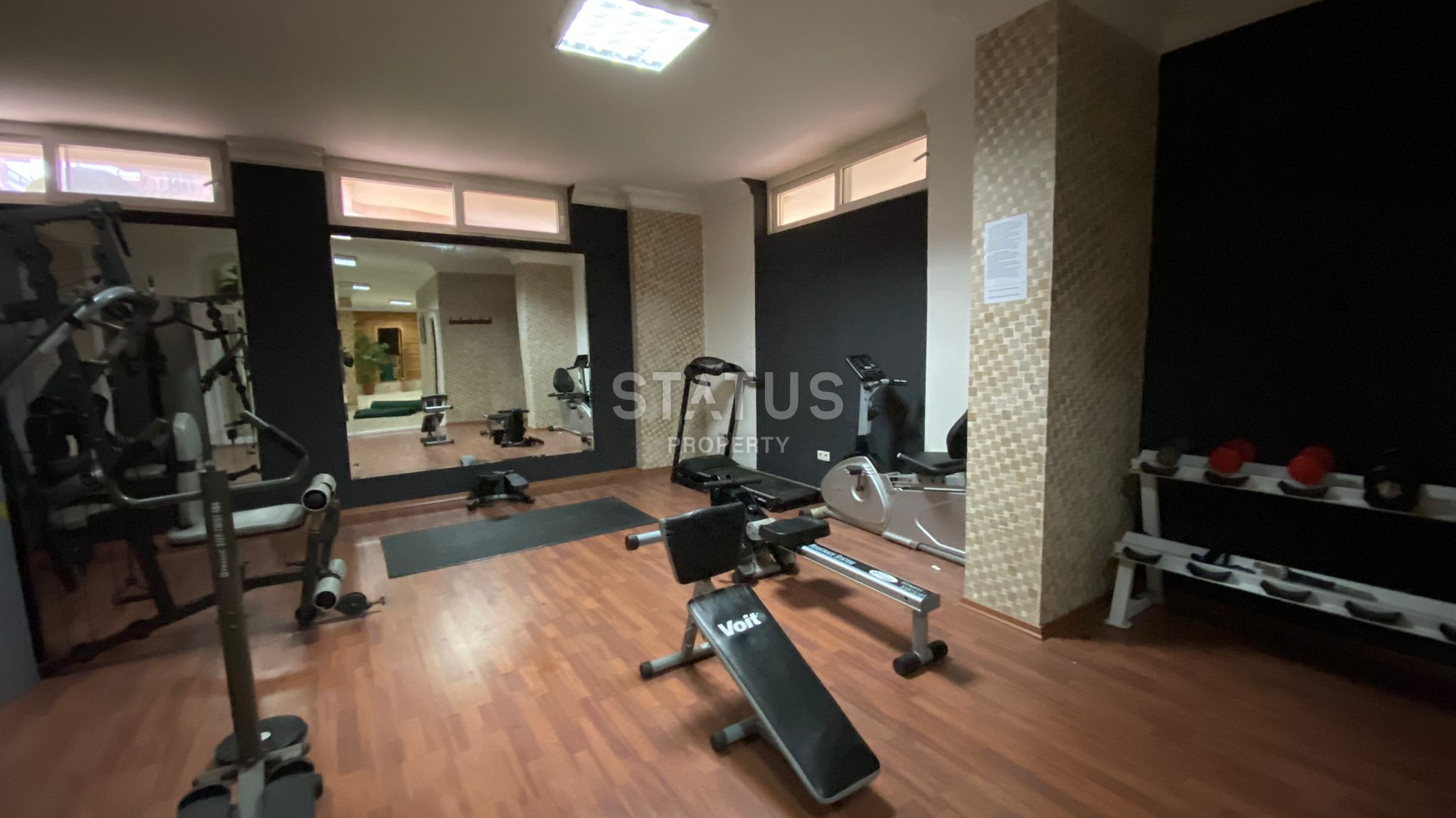 Крупнометражная 2+1 с видом на море, 135 м2 в Махмутларе. фото 43