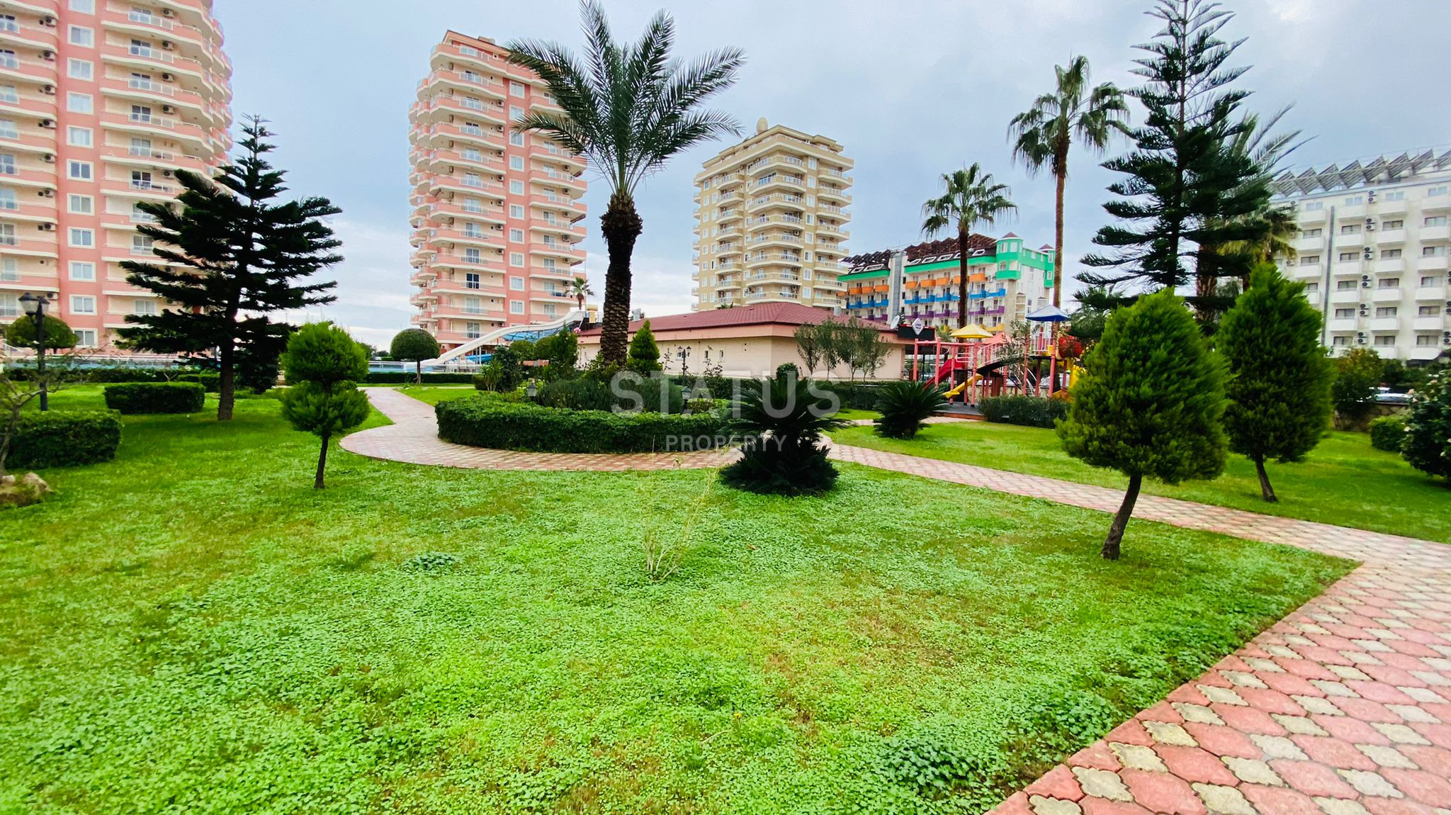 Крупнометражная 2+1 с видом на море, 135 м2 в Махмутларе. фото 52