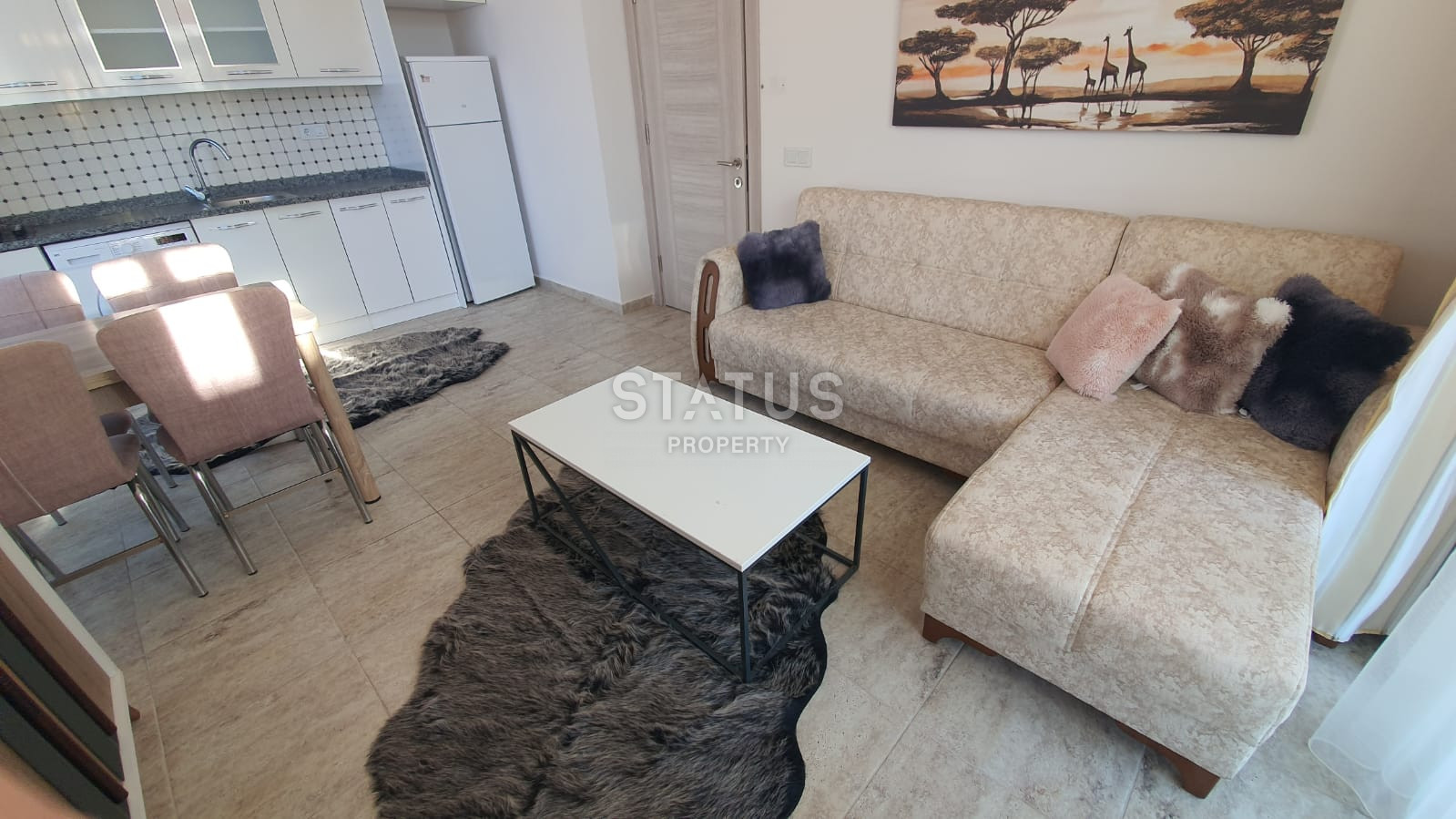 Двухкомнатная квартира в центре Махмутлара, 55 м2 фото 3