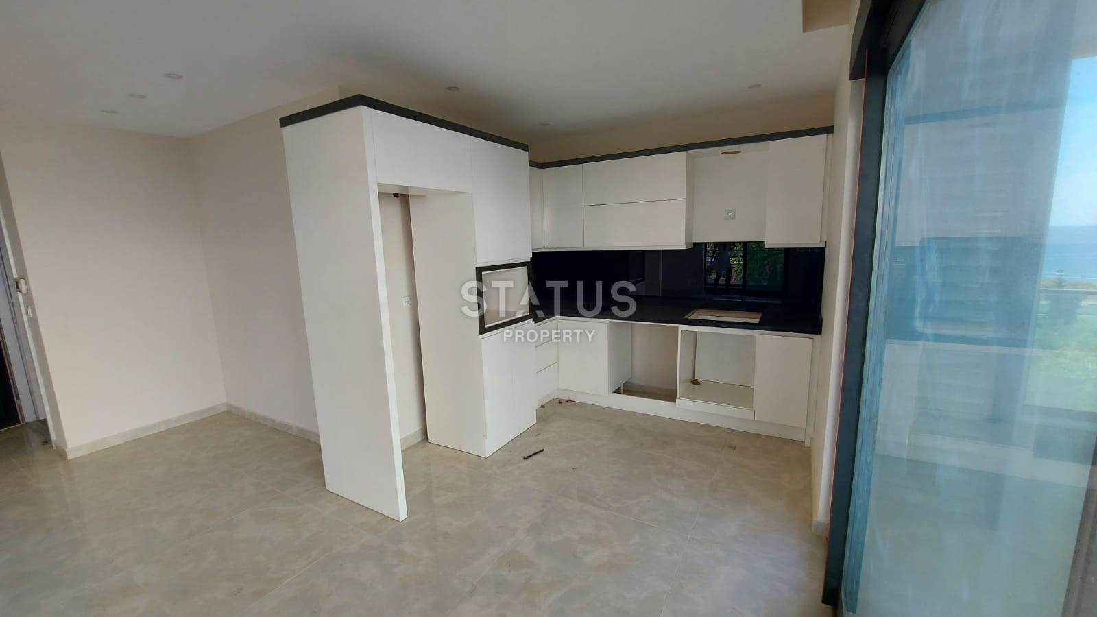 Двухкомнатная квартира в новом комплексе на первой береговой линии в районе Каргыджак, 65м.кв фото 11