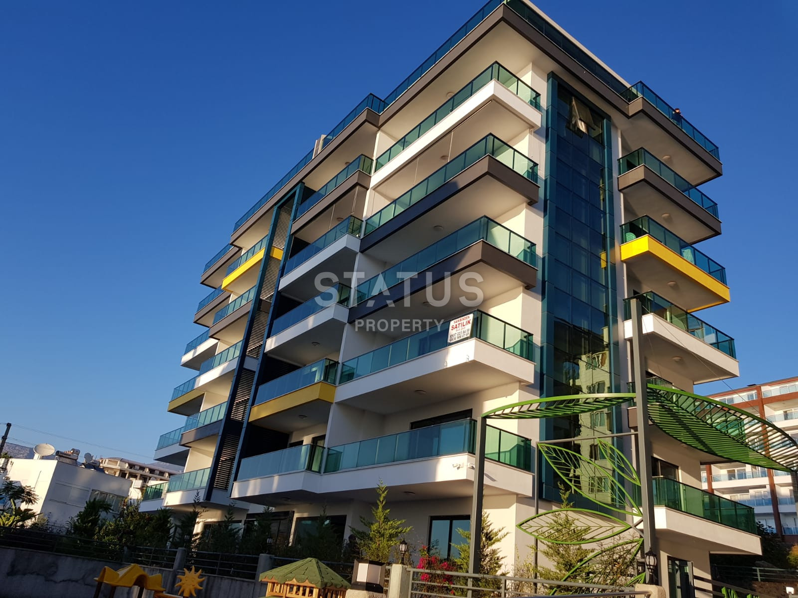 Двухкомнатная квартира в новом комплексе на первой береговой линии в районе Каргыджак, 65м.кв фото 21