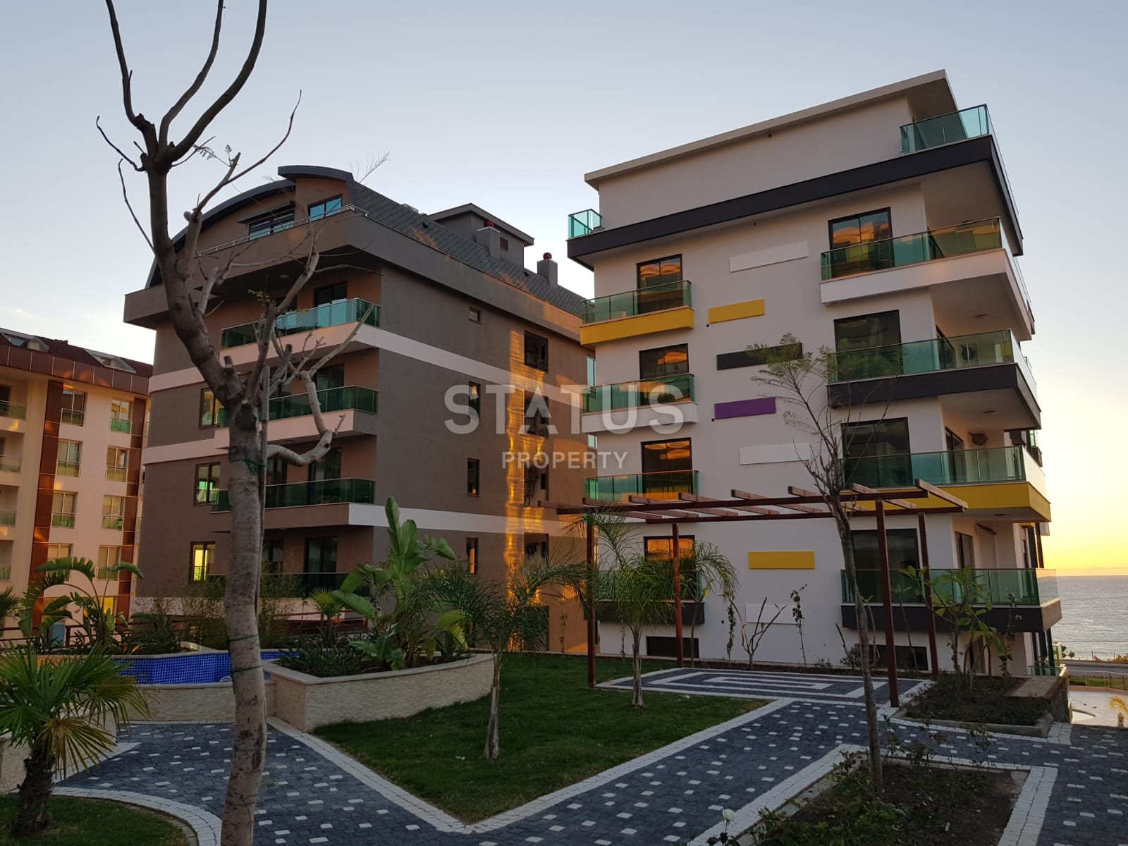 Двухкомнатная квартира в новом комплексе на первой береговой линии в районе Каргыджак, 65м.кв фото 22