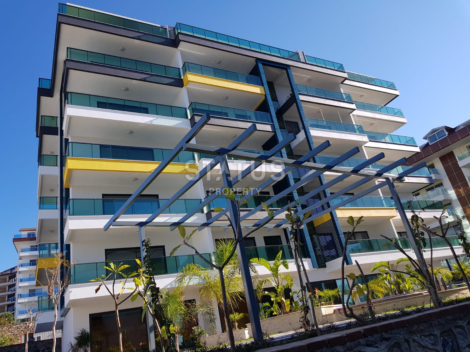 Двухкомнатная квартира в новом комплексе на первой береговой линии в районе Каргыджак, 65м.кв фото 28