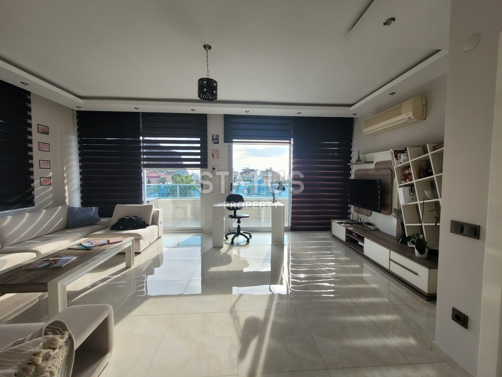 Spacious apartment 2+1 overlooking the fortress in Alanya, 125 m2 фото 19