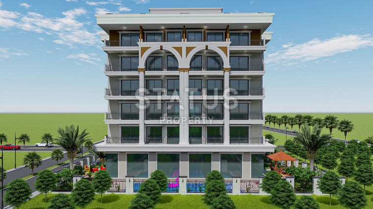 Новый комплекс в районе Мамхутлар с различными планировками, 55 -79 м2 фото 1