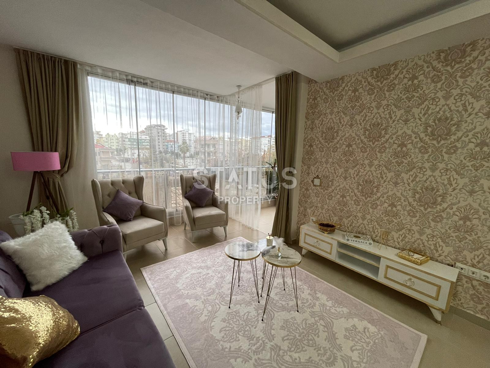 Апартаменты 2+1 с отличным ремонтом в Махмутларе, 100 м2 фото 3