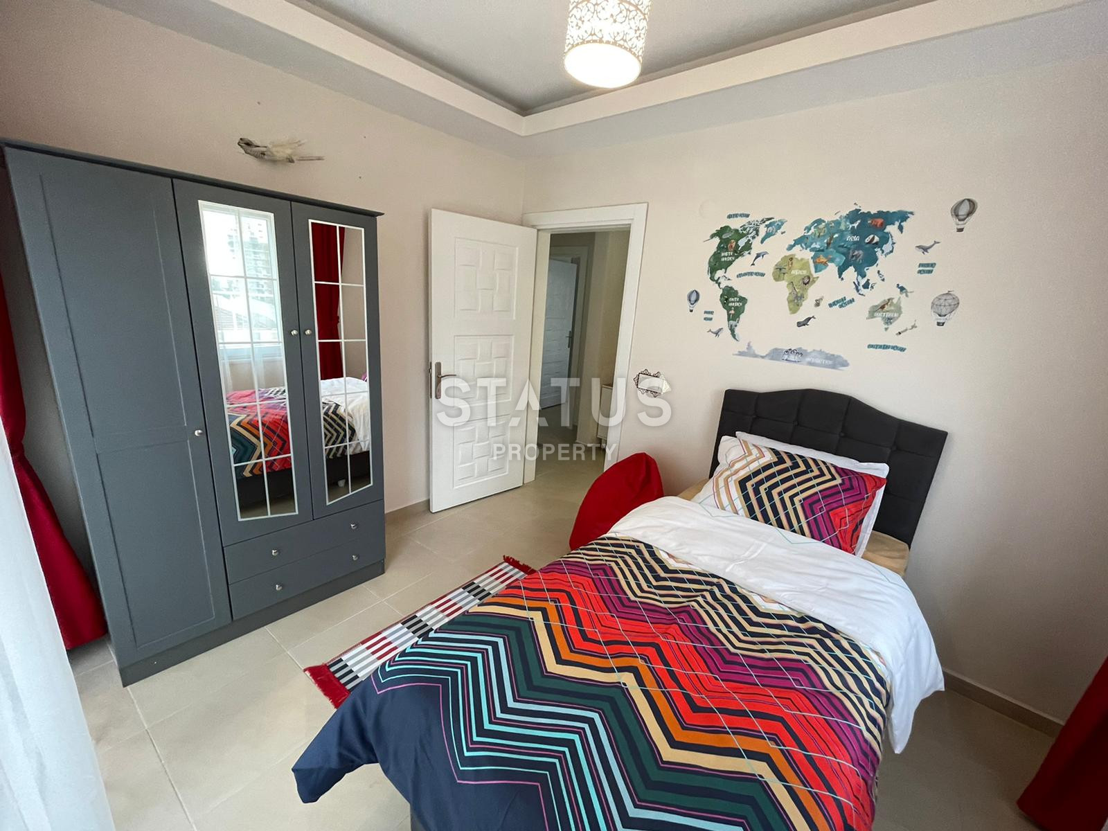 Апартаменты 2+1 с отличным ремонтом в Махмутларе, 100 м2 фото 11