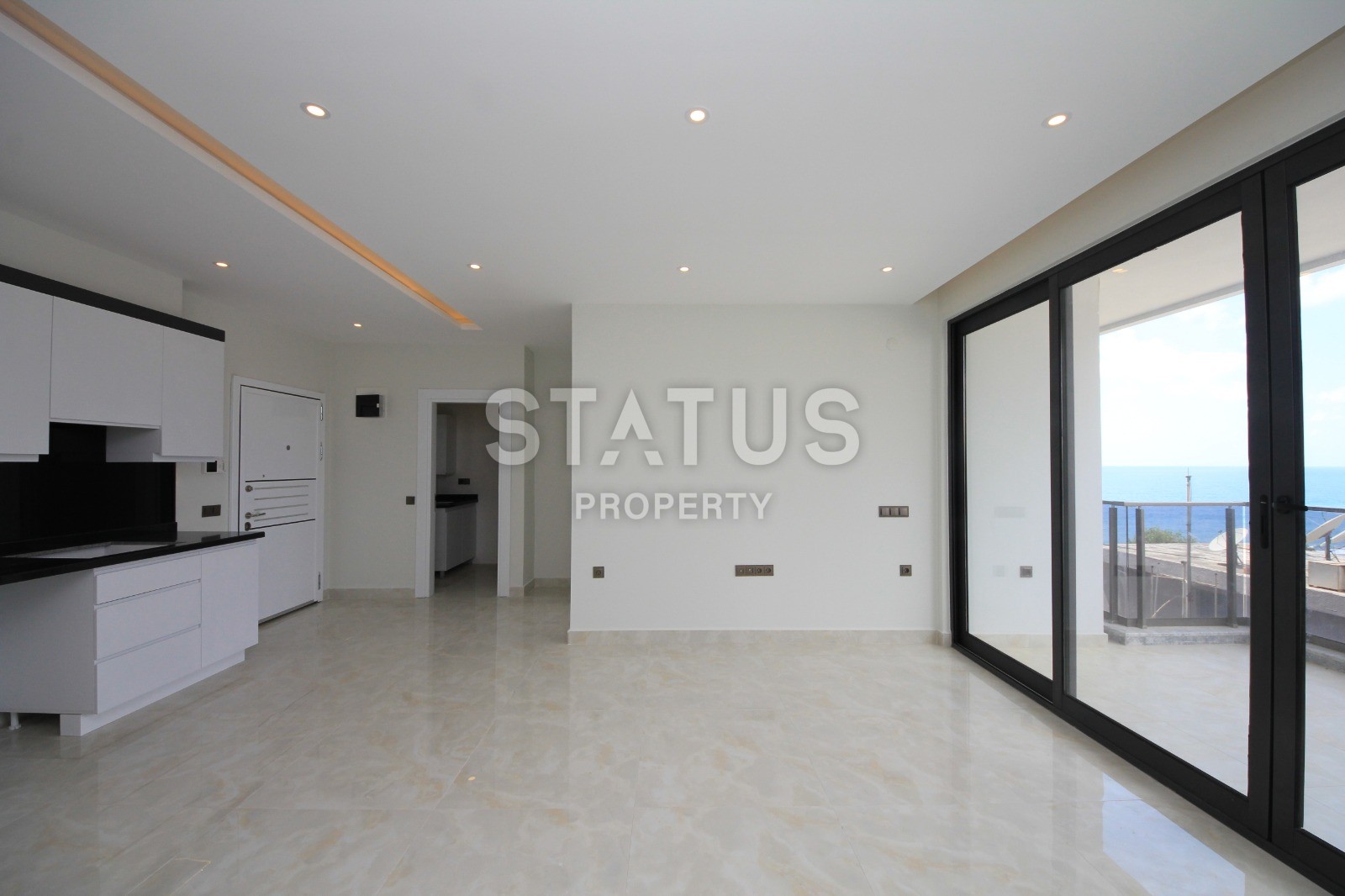 Новая двухкомнатная квартира на первой береговой линии побережья района Махмутлар, 60 м2 фото 8