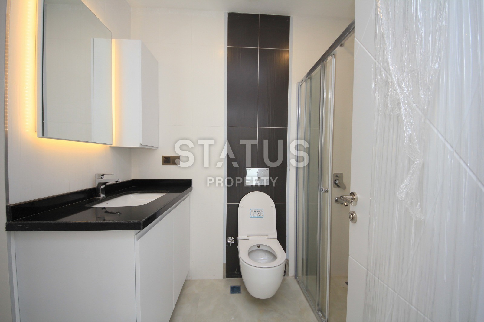 Новая двухкомнатная квартира на первой береговой линии побережья района Махмутлар, 60 м2 фото 16