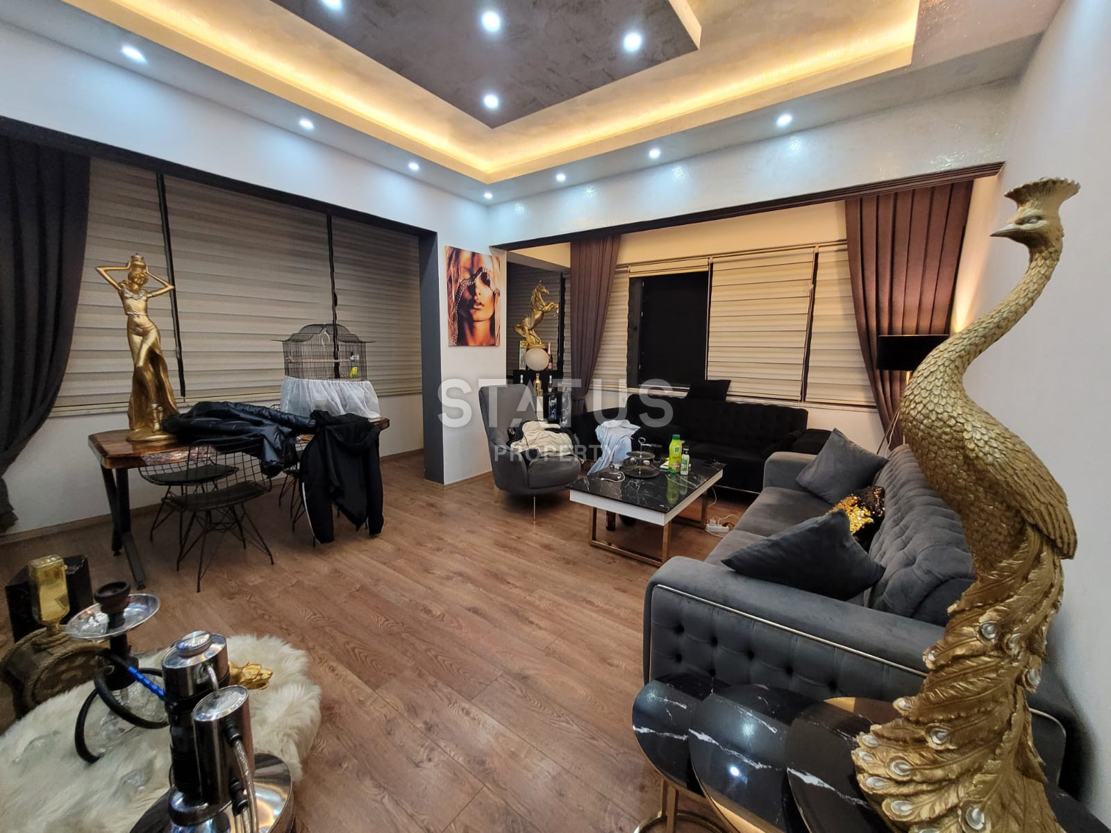 Apartment 2+1 with designer renovation, 50 meters from the Cleopatra beach, 100 sq.m. фото 3