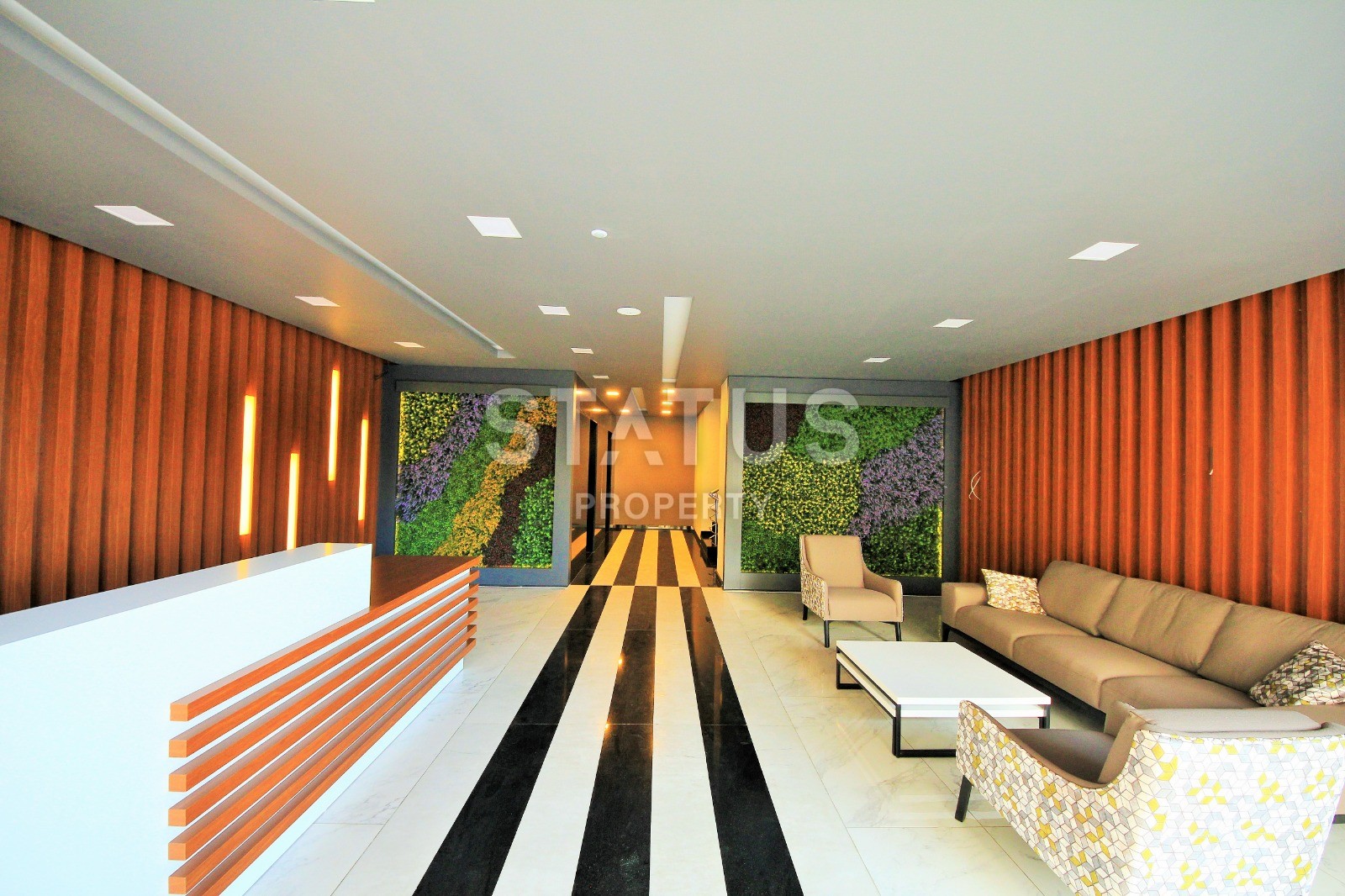 Новая двухкомнатная квартира на первой береговой линии побережья района Махмутлар, 60 м2 фото 20