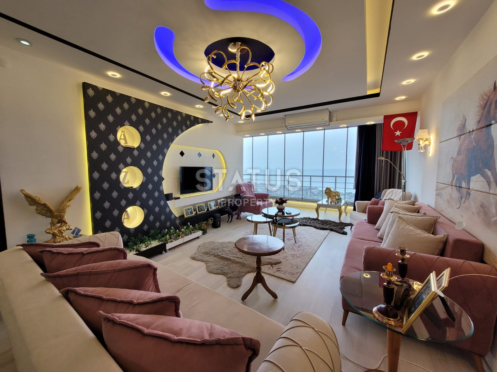 Квартира 2+1 с отличным ремонтом и видом на море, 100 м2 фото 4