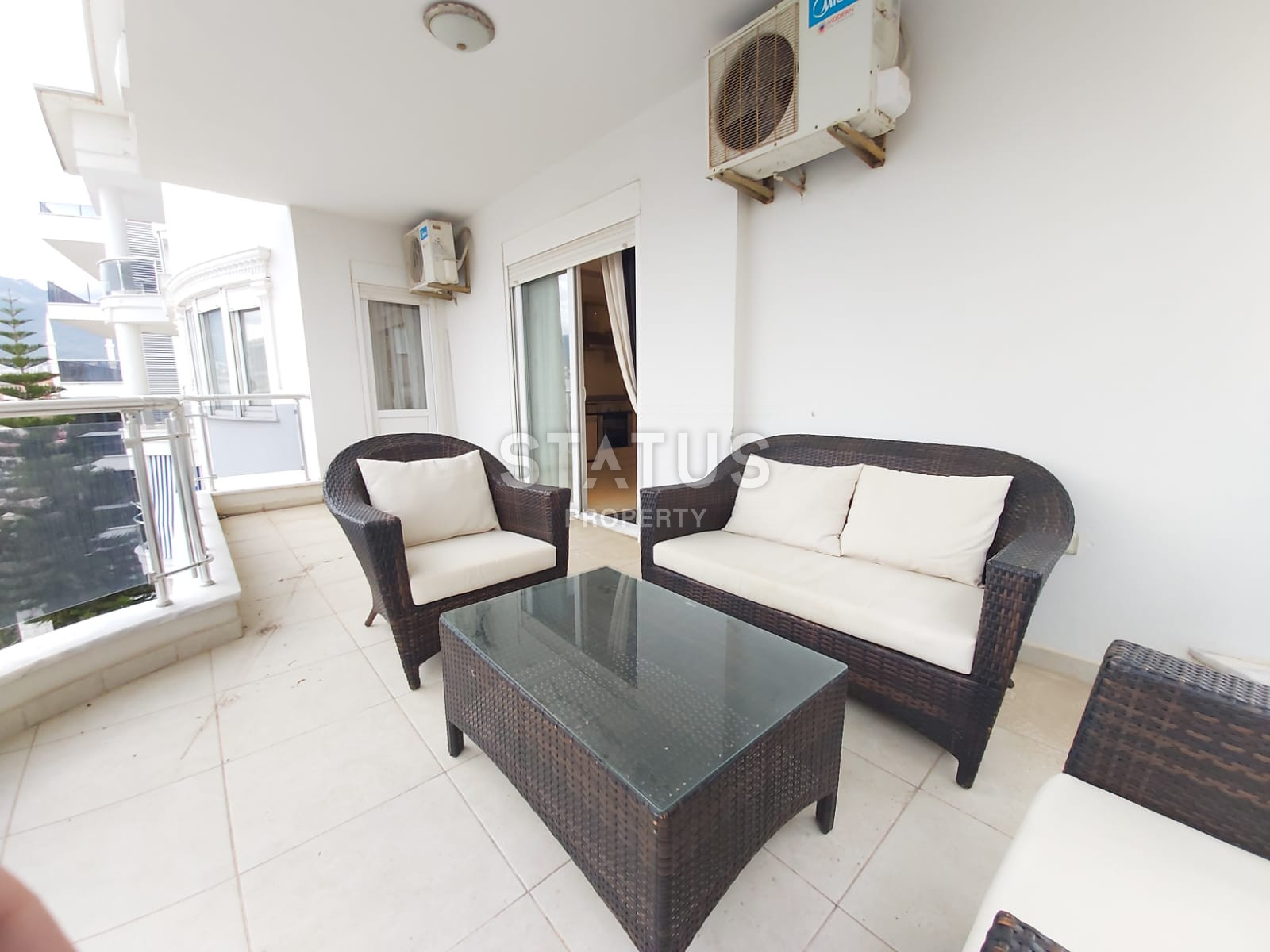 Трехкомнатная квартира с мебелью в Обе, 110 м2 фото 27