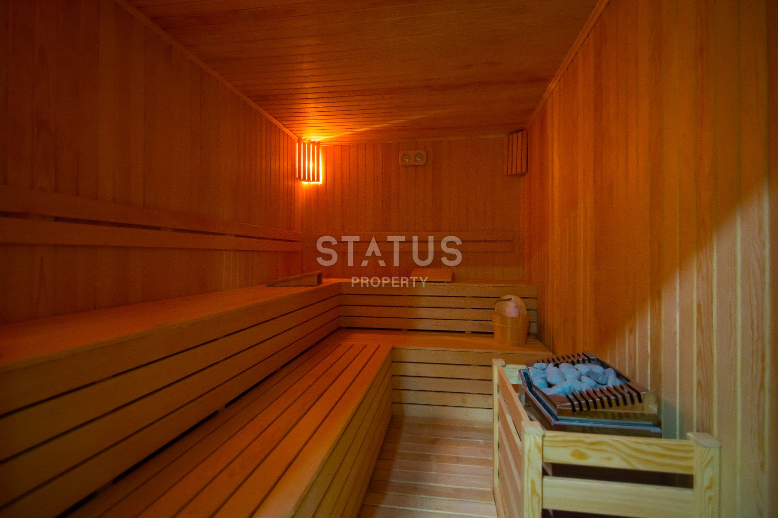 Garden duplex 2+1 in Kargicak, 350 meters from the sea, 106 sq.m. фото 9