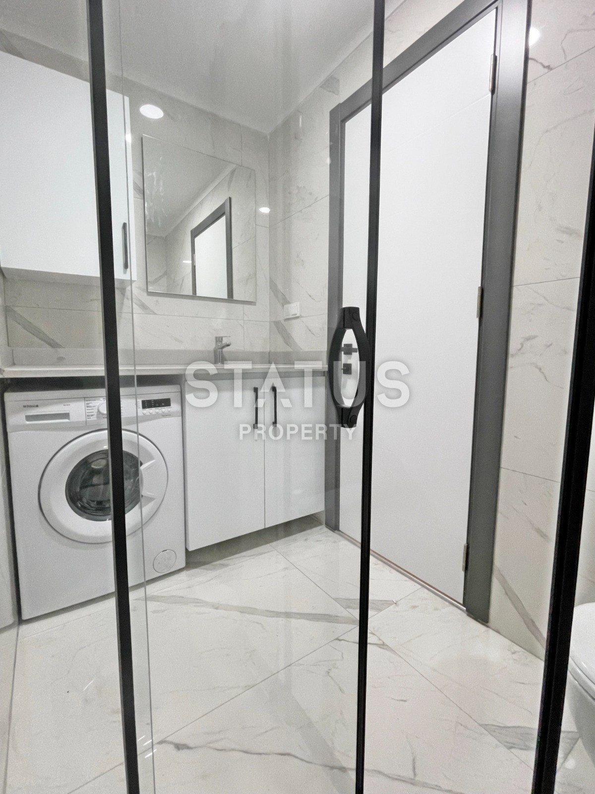 Garden duplex 2+1 in Kargicak, 350 meters from the sea, 106 sq.m. фото 17