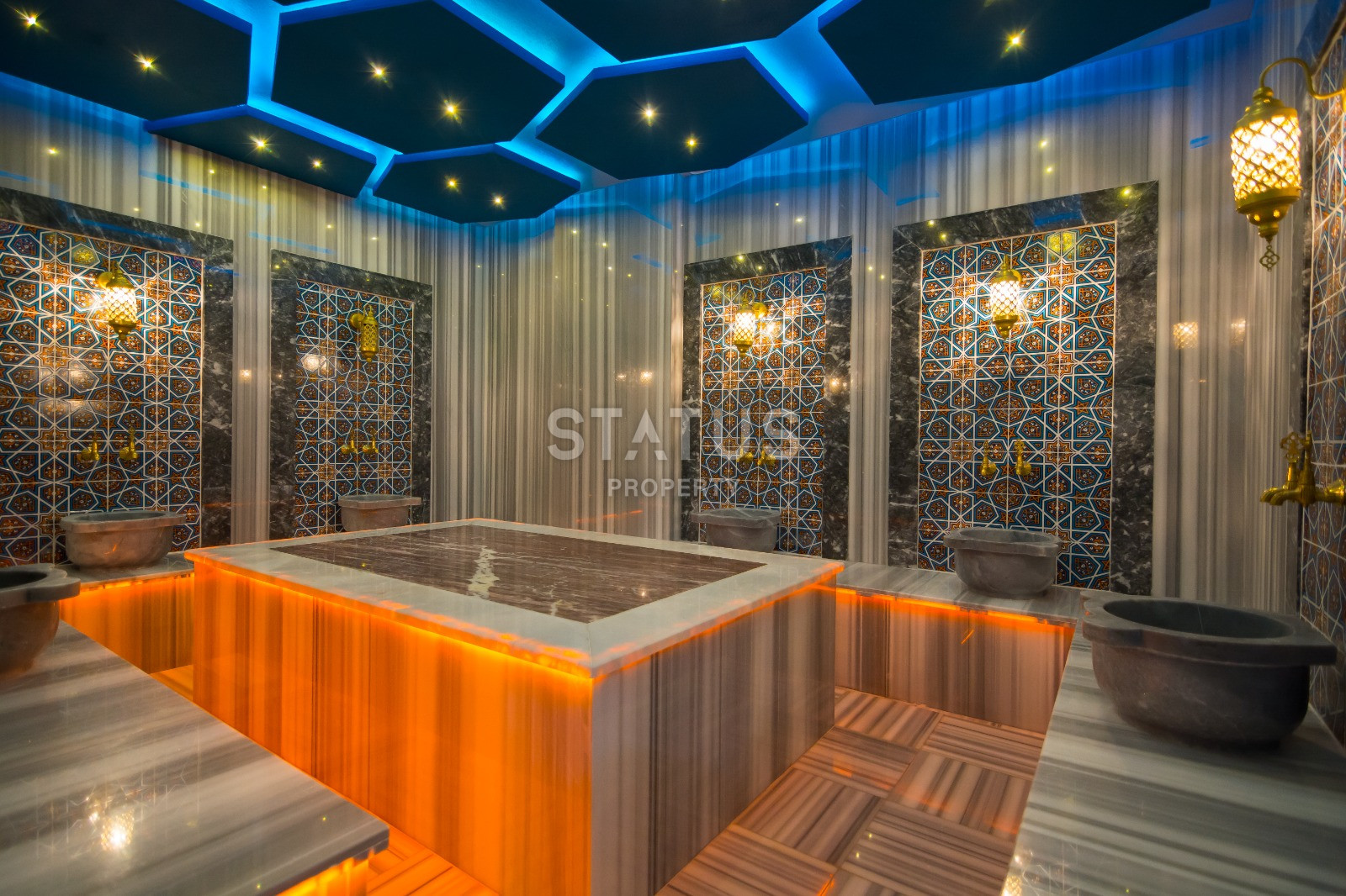 Garden duplex 2+1 in Kargicak, 350 meters from the sea, 106 sq.m. фото 26