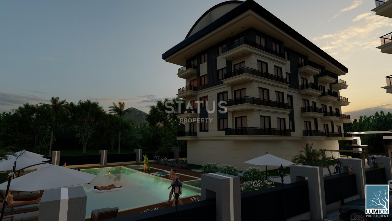 Apartment 1+1 in a complex under construction near the upper Ob, 45 sq.m. фото 3