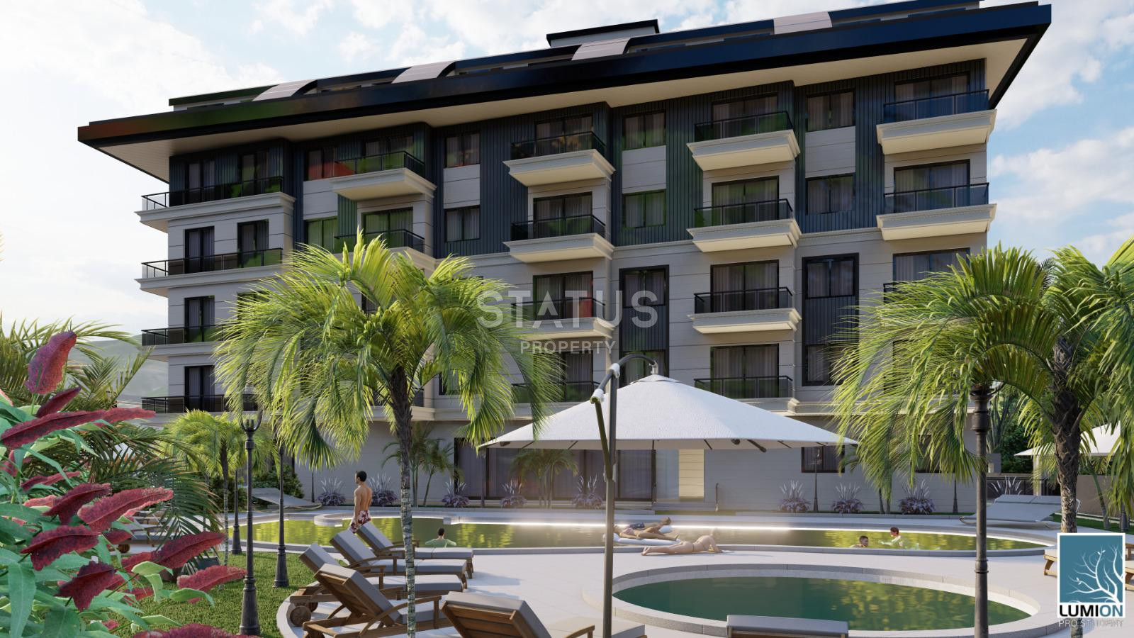 Apartment 1+1 in a complex under construction near the upper Ob, 45 sq.m. фото 7