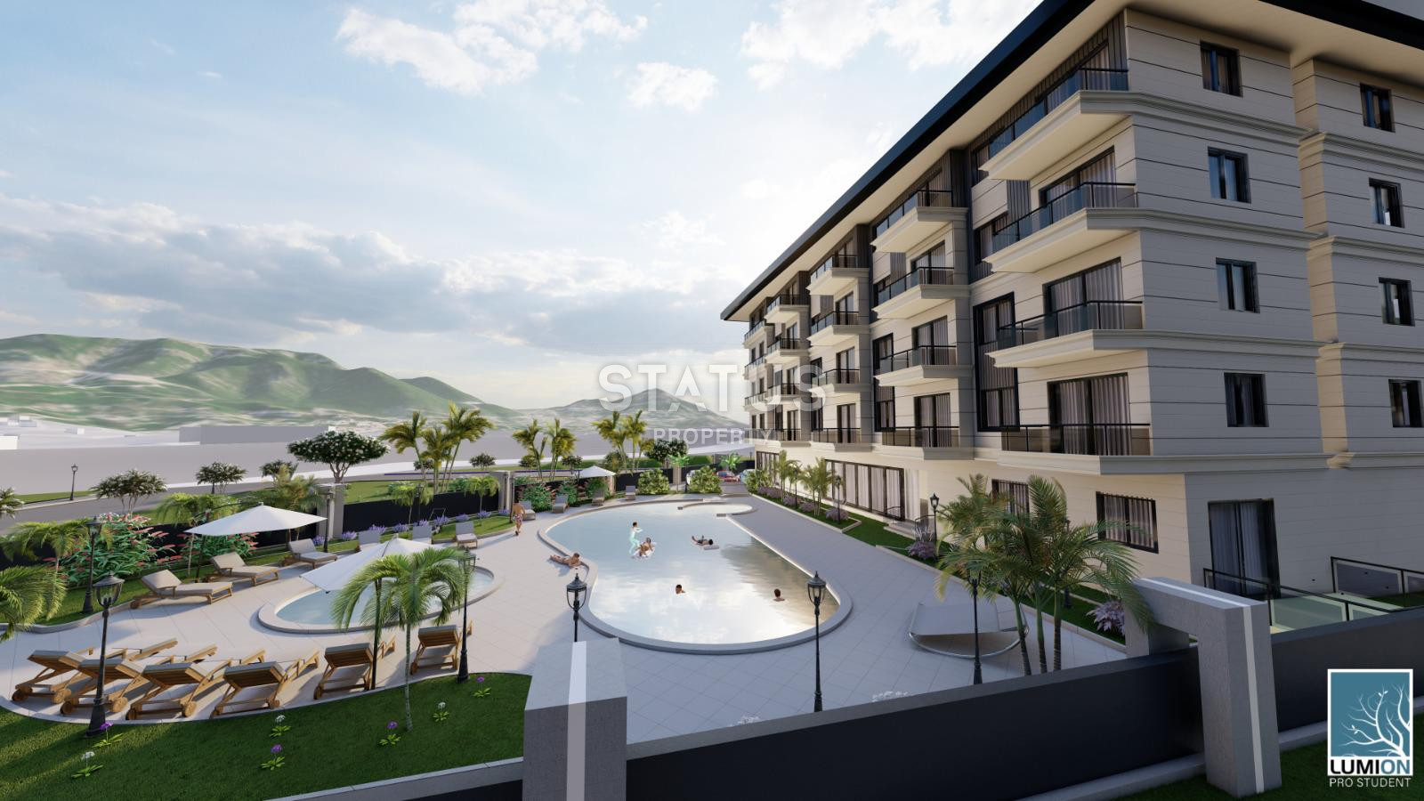 Apartment 1+1 in a complex under construction near the upper Ob, 45 sq.m. фото 8