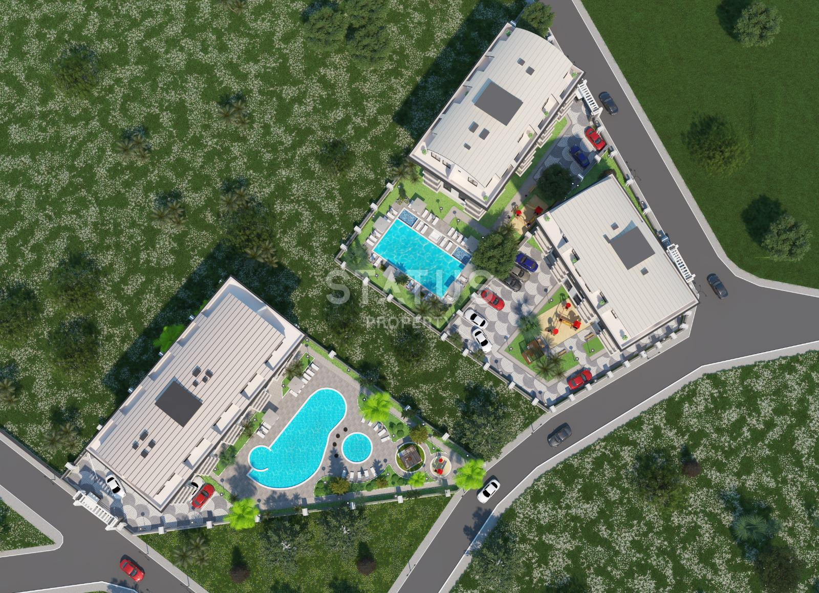 Apartment 1+1 in a complex under construction near the upper Ob, 45 sq.m. фото 17