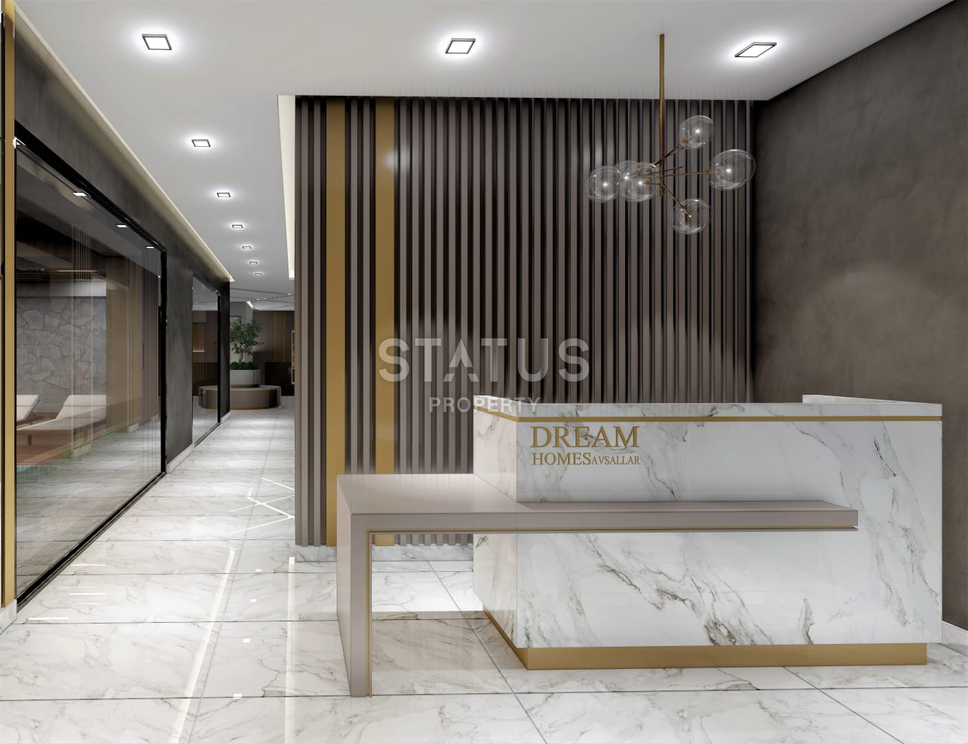 New project with different layouts in Avsallar, 59-117 sq.m. фото 5