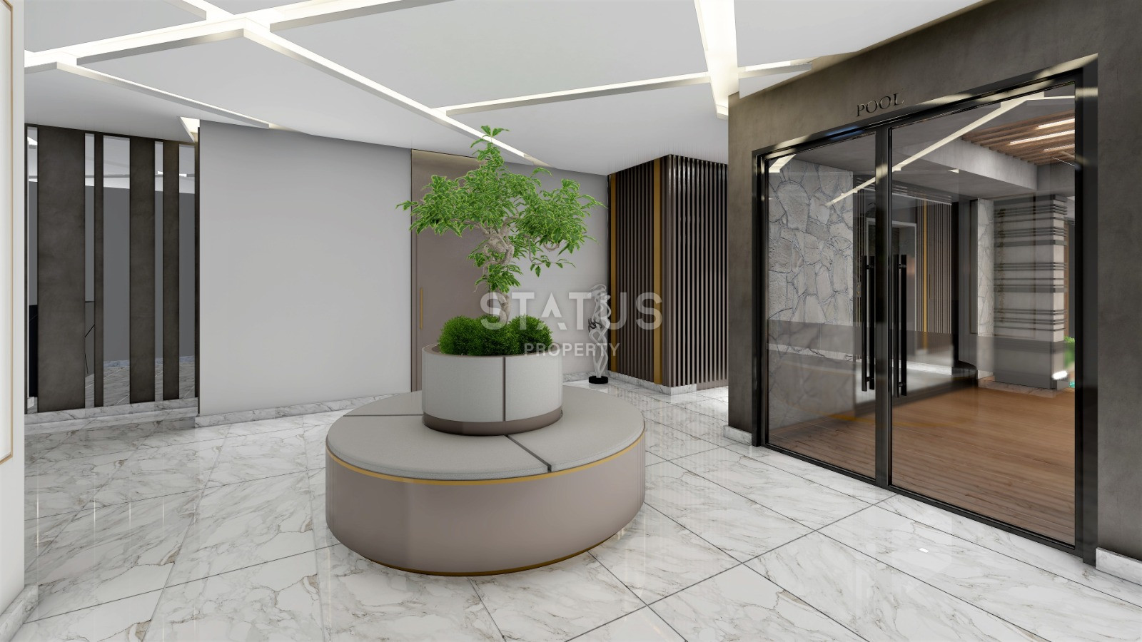 New project with different layouts in Avsallar, 59-117 sq.m. фото 7