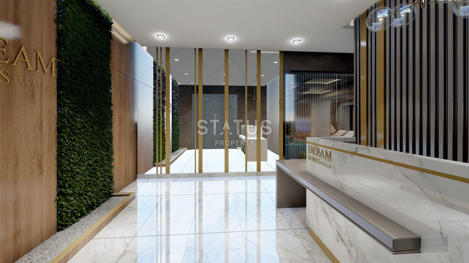 New project with different layouts in Avsallar, 59-117 sq.m. фото 8