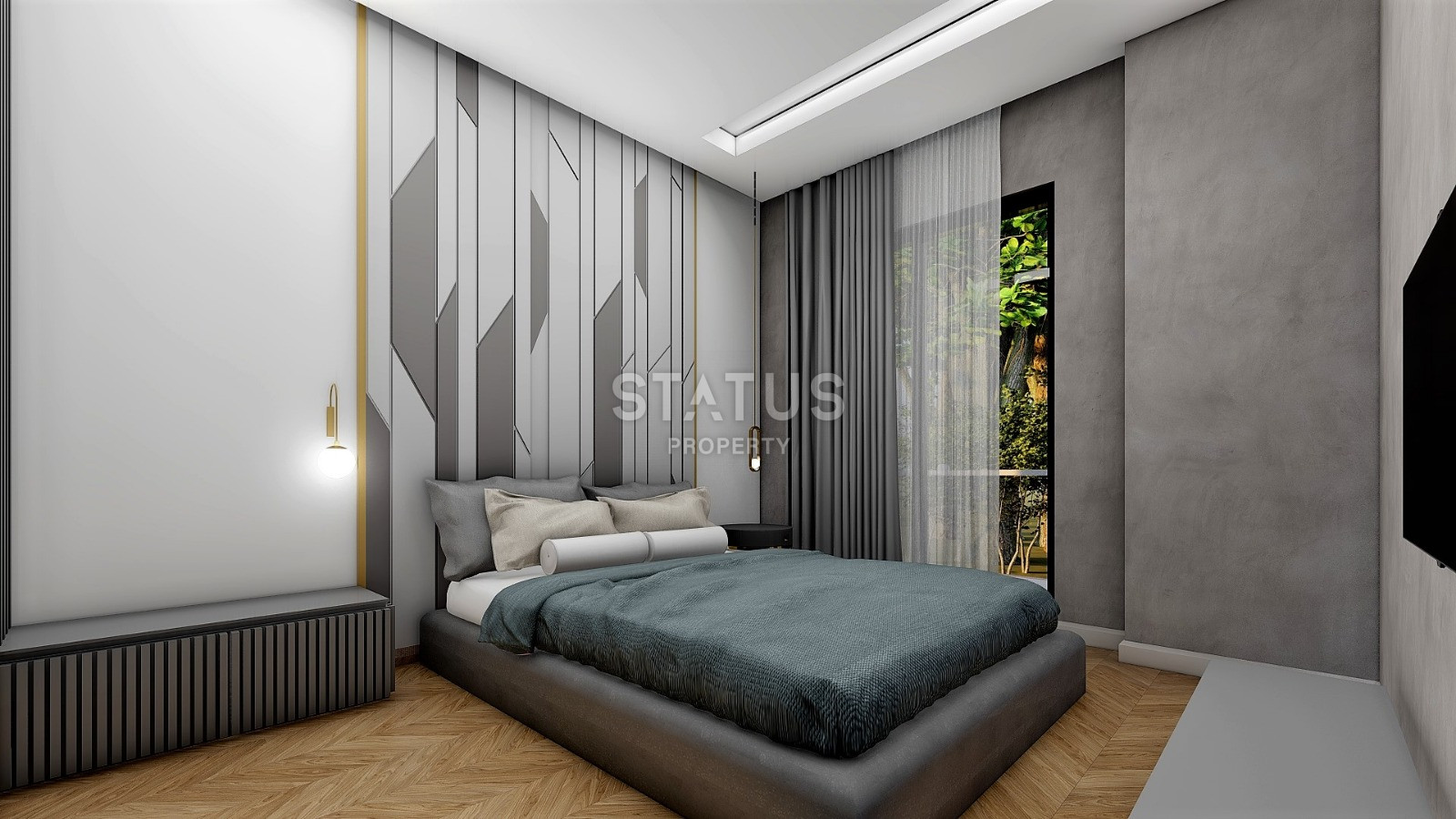 New project with different layouts in Avsallar, 59-117 sq.m. фото 16