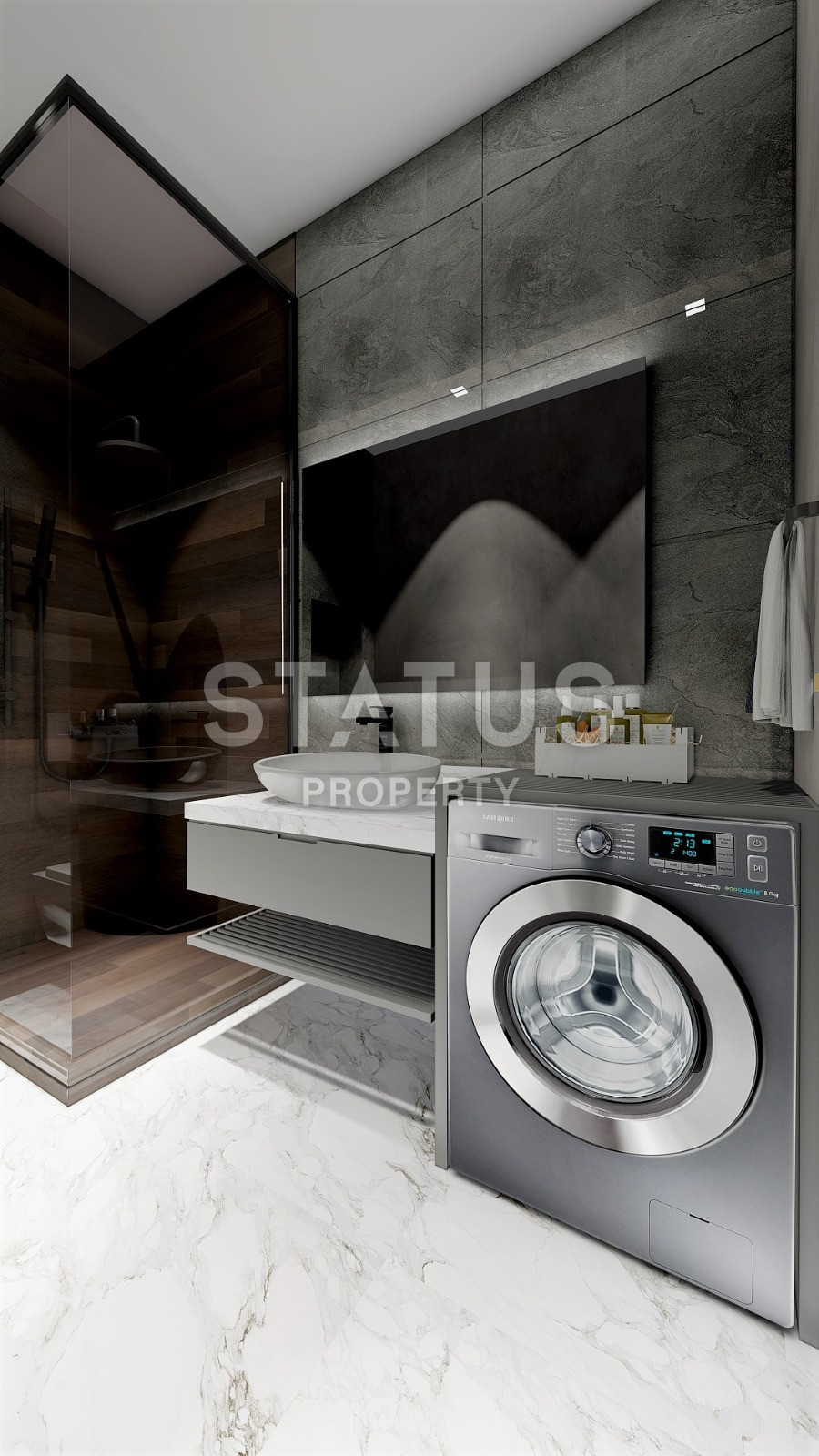 New project with different layouts in Avsallar, 59-117 sq.m. фото 22