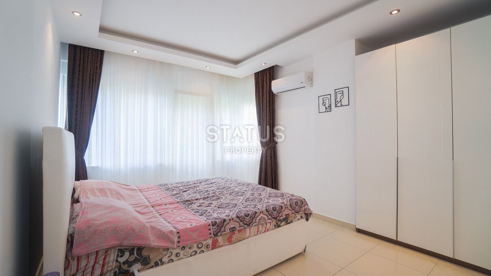 Furnished apartment 2+1 300 meters from Cleopatra beach, 75 m2. фото 10