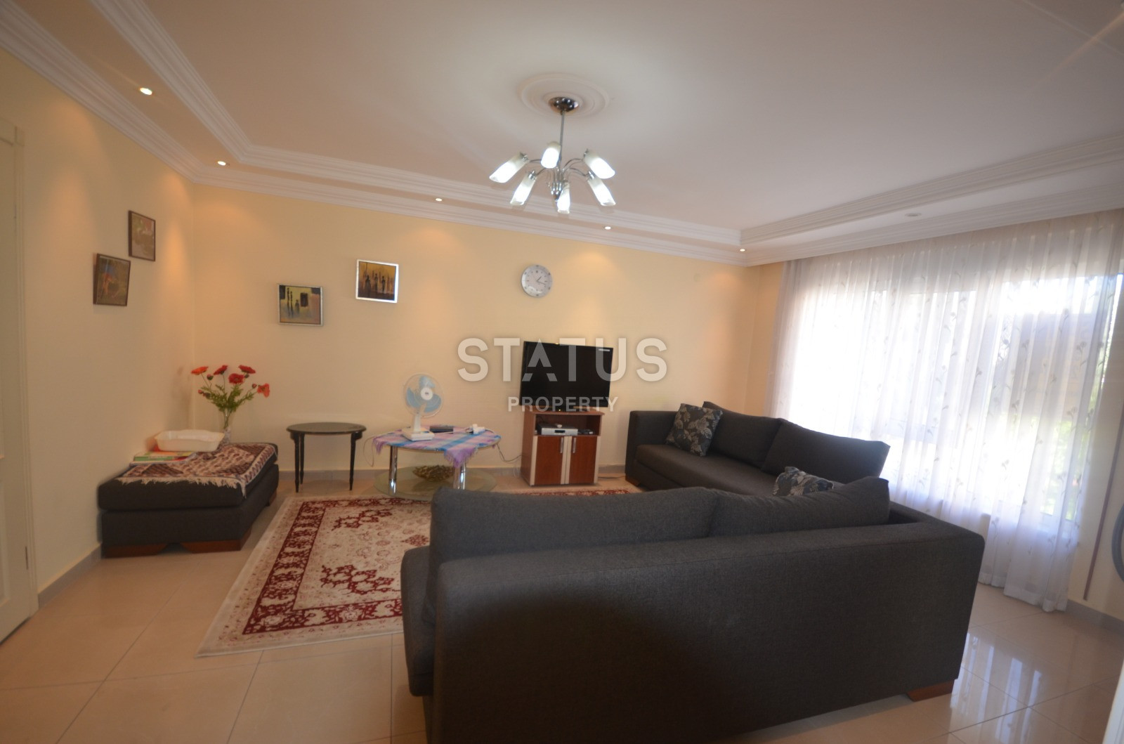 Трехкомнатная квартира с мебелью в 200 метрах от моря в районе Оба фото 3