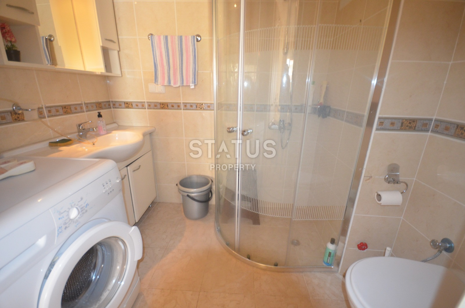 Трехкомнатная квартира с мебелью в 200 метрах от моря в районе Оба фото 10