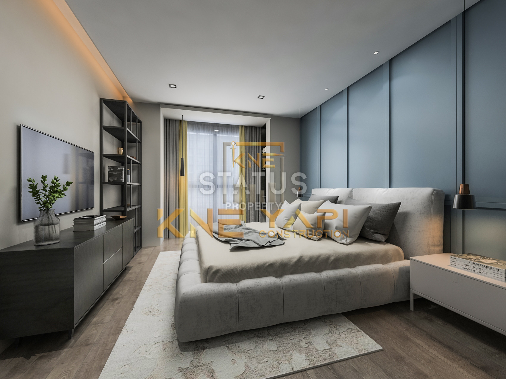 New complex in the Mamhutlar area with various layouts, 55 -79 m2 фото 12