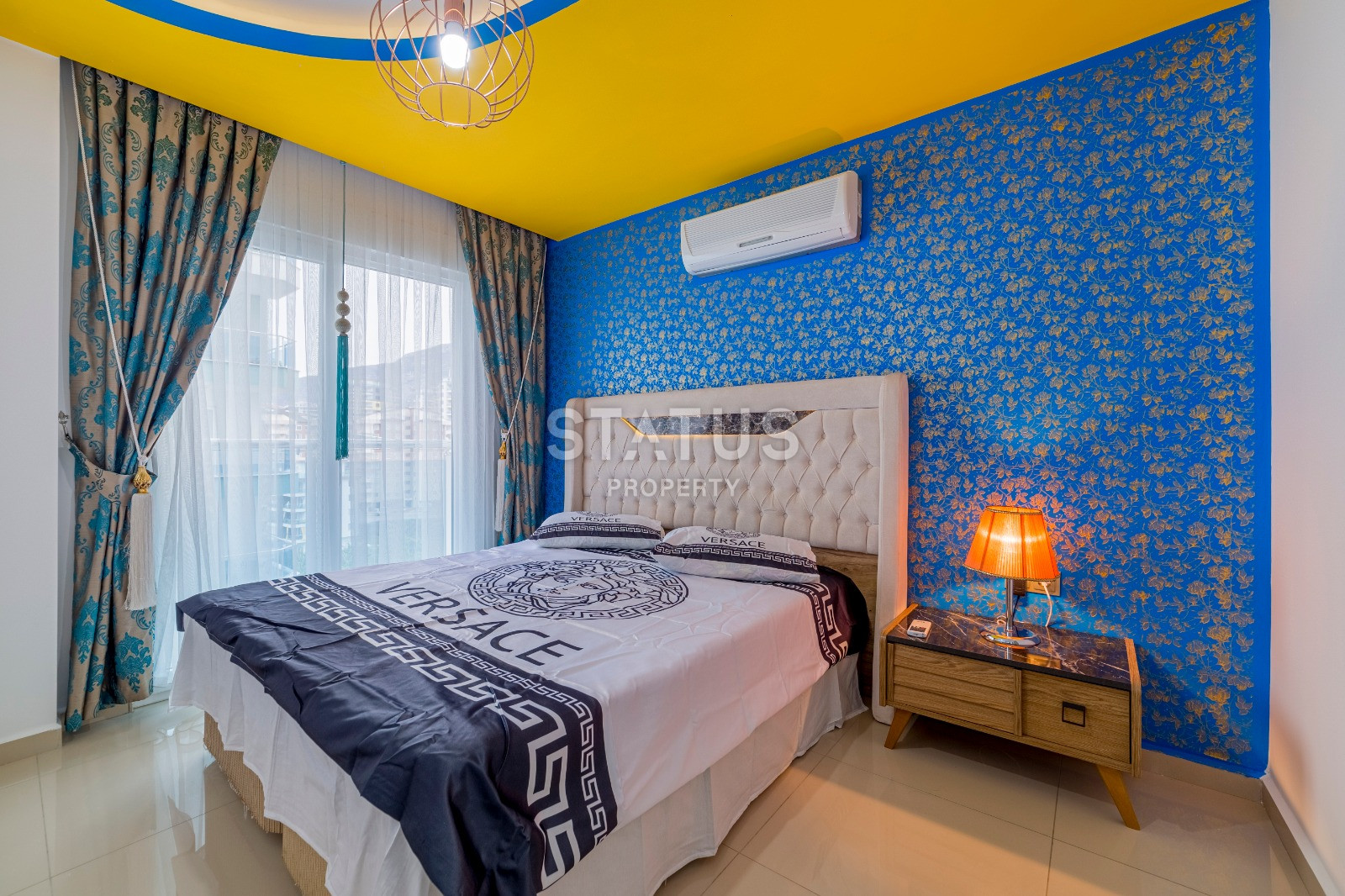 Apartment 1+1 with furniture and mountain views in Mahmutlar фото 6