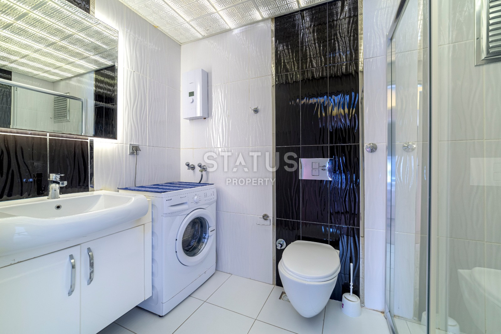 Apartment 1+1 with furniture and mountain views in Mahmutlar фото 8