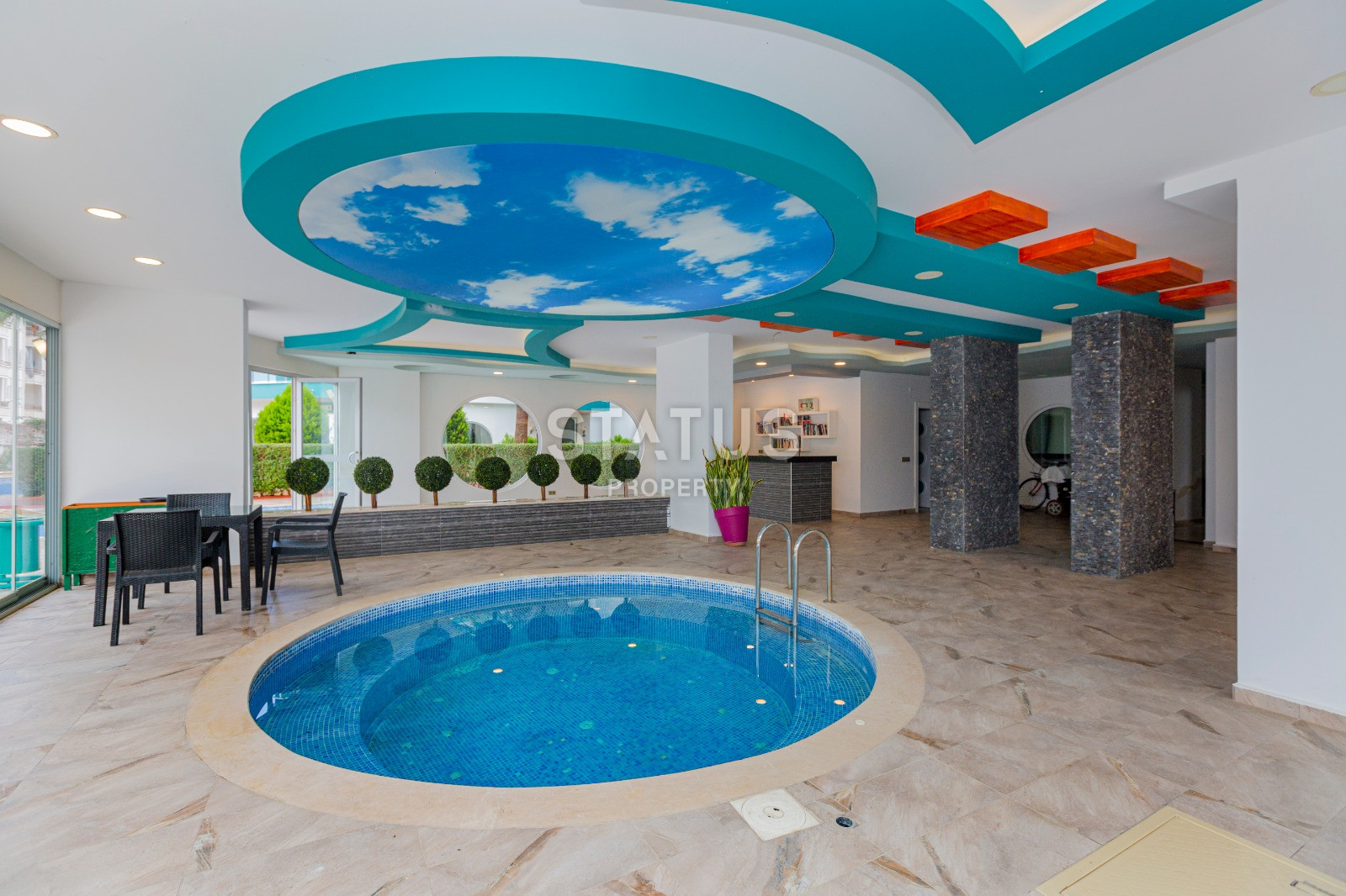 Apartment 1+1 with furniture and mountain views in Mahmutlar фото 15