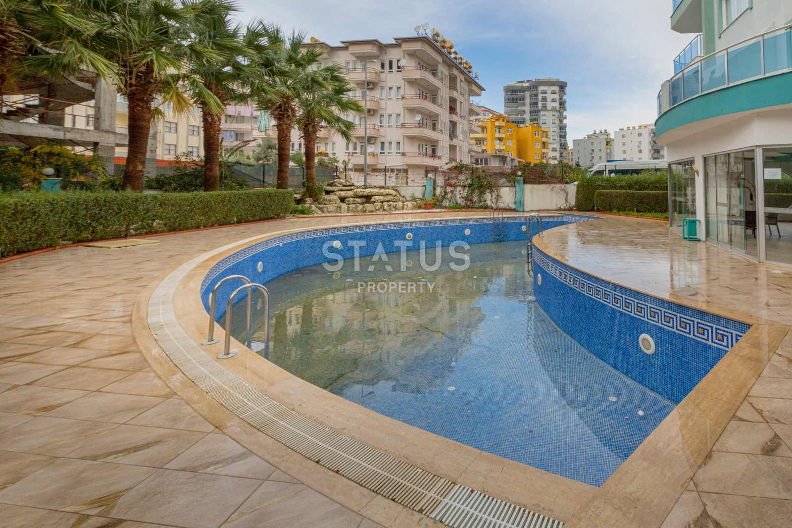 Apartment 1+1 with furniture and mountain views in Mahmutlar фото 19