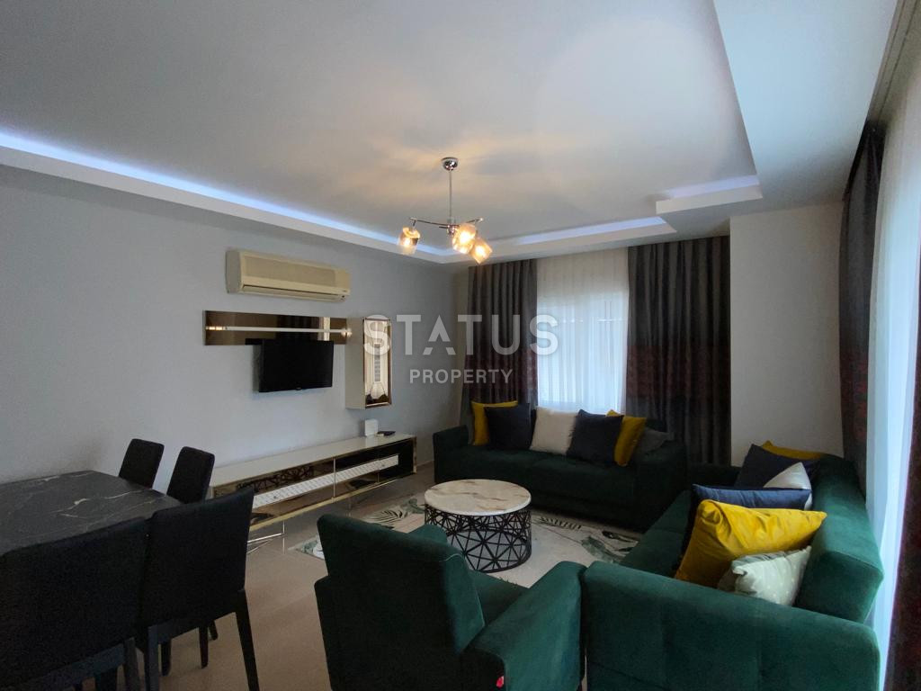 Меблированные апартаменты 2+1 в Махмутларе, в 250 метрах от моря, 120 кв. м. фото 1