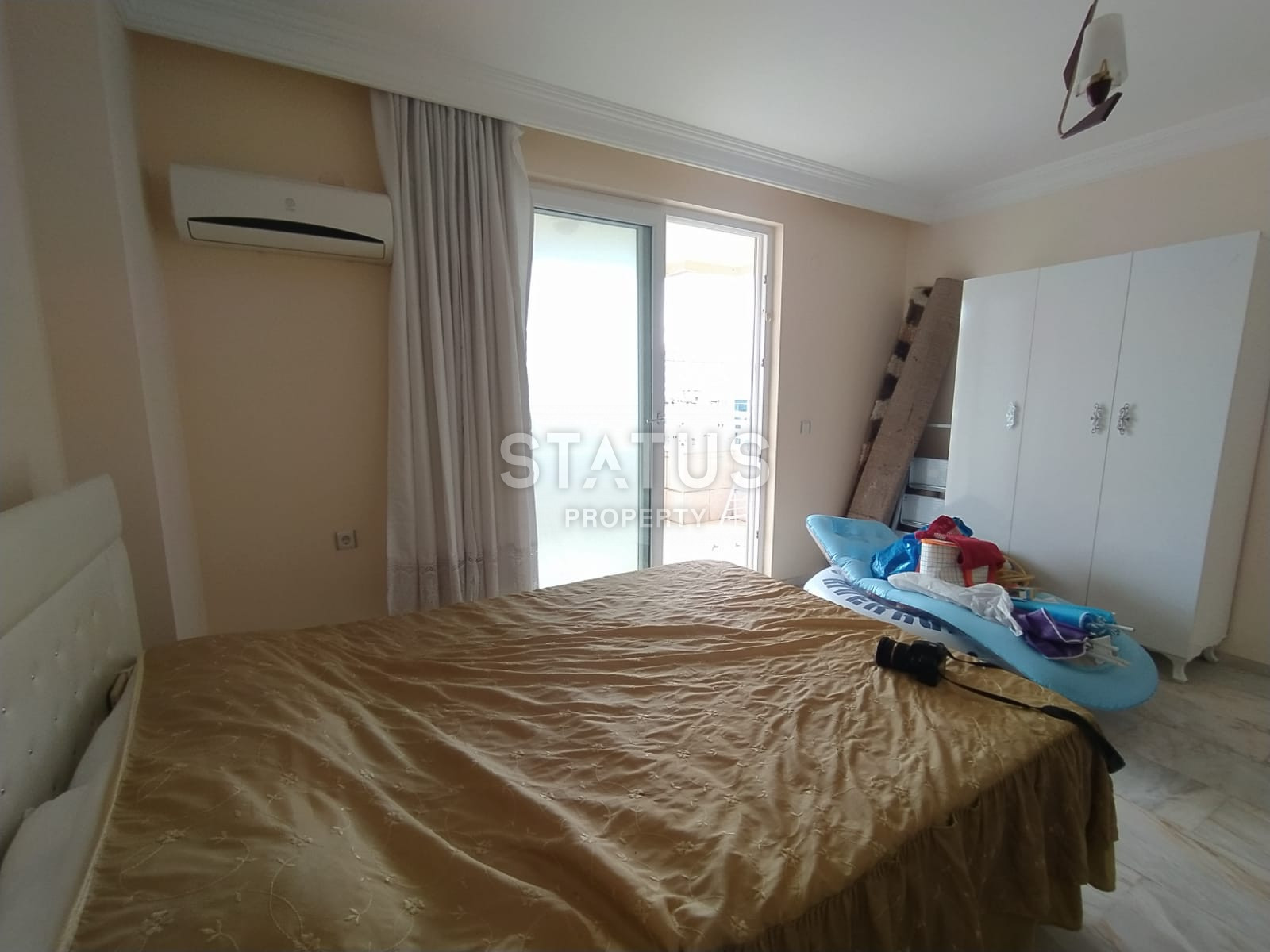 Апартаменты в Махмутларе 2+1 с просторным балконом и частичным видом на море, 110 м2 фото 7