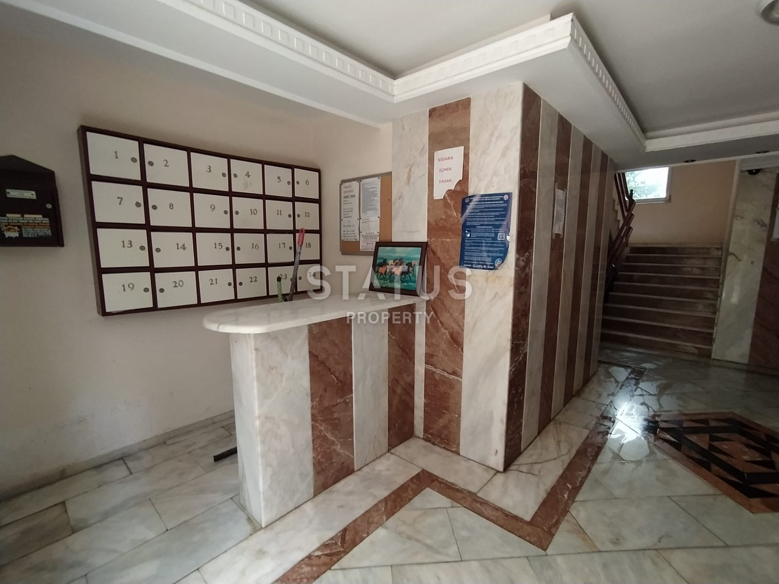 Апартаменты в Махмутларе 2+1 с просторным балконом и частичным видом на море, 110 м2 фото 20