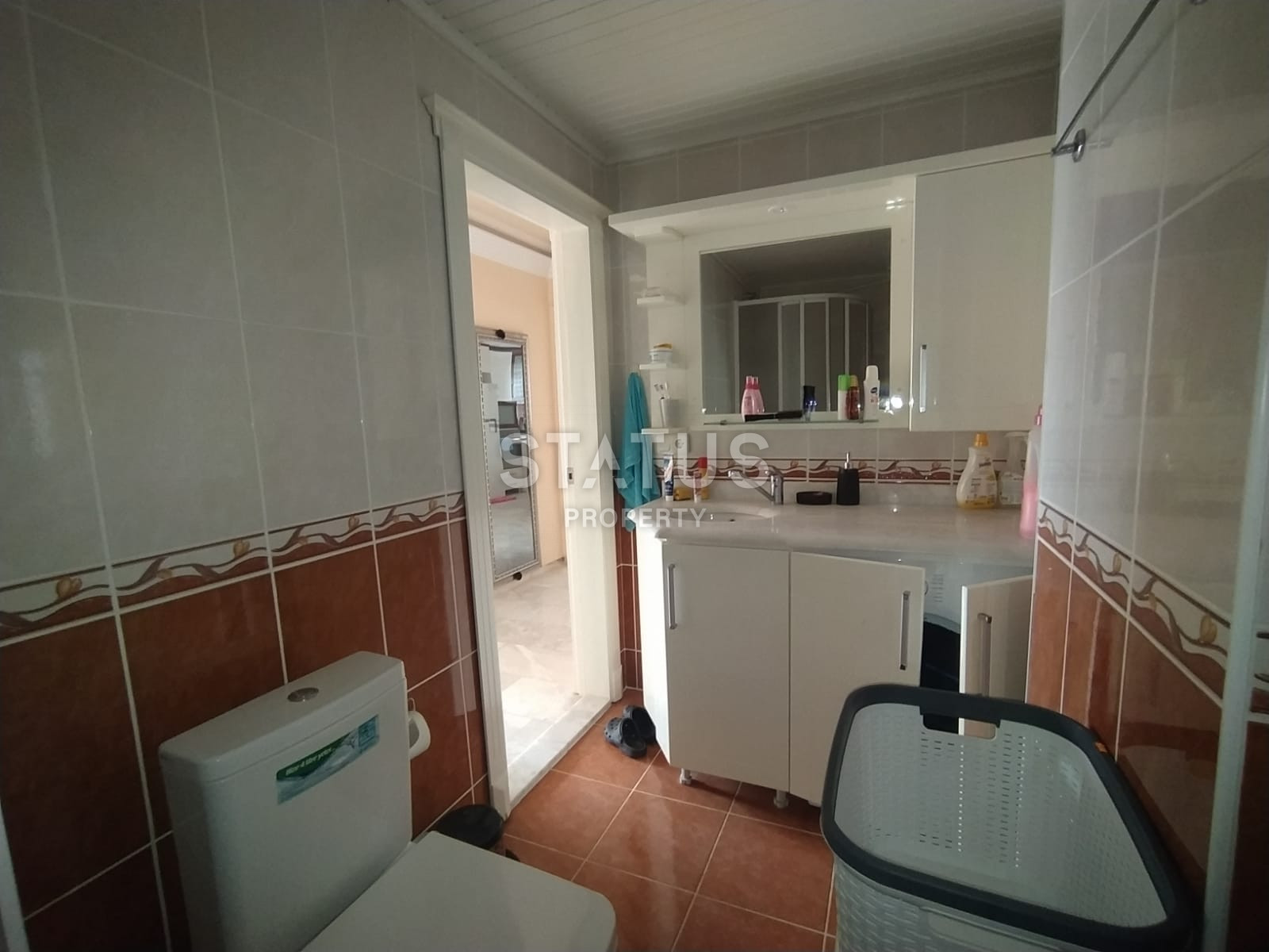 Апартаменты в Махмутларе 2+1 с просторным балконом и частичным видом на море, 110 м2 фото 26