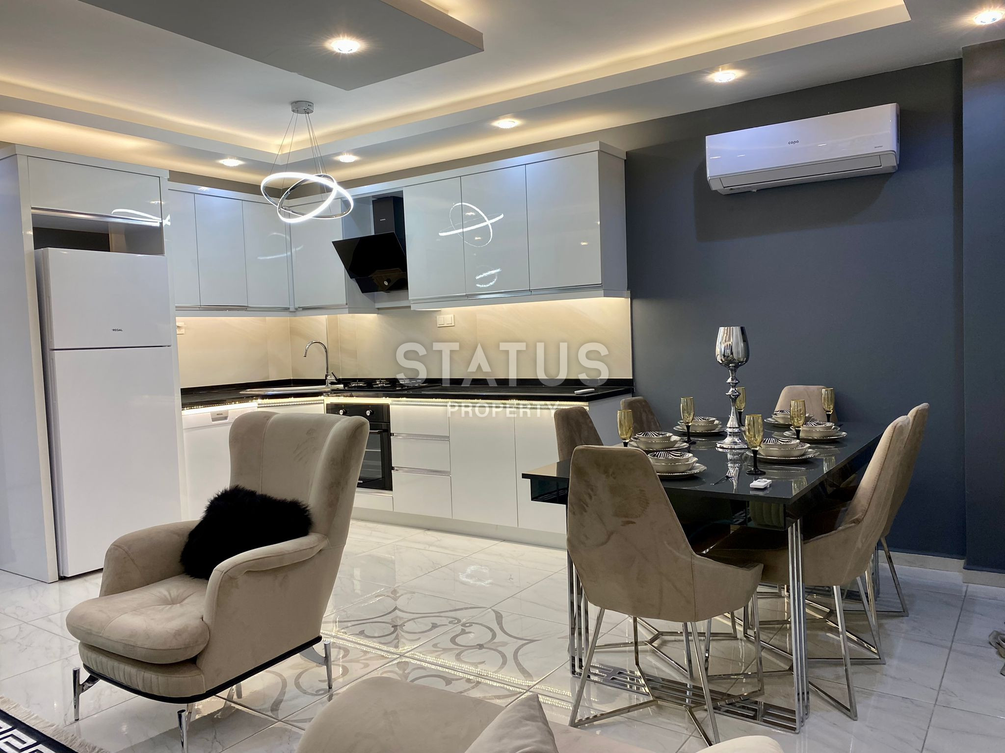 Elite penthouse 2+1 in Mahmutlar, 160 m2. фото 6