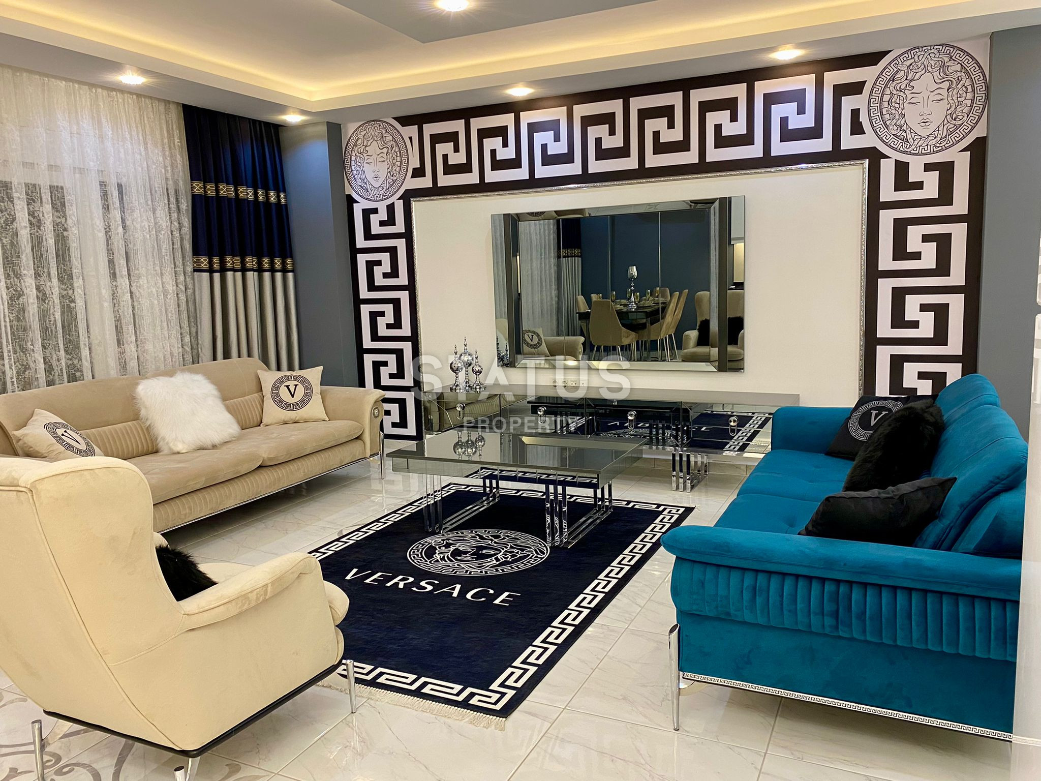 Elite penthouse 2+1 in Mahmutlar, 160 m2. фото 9