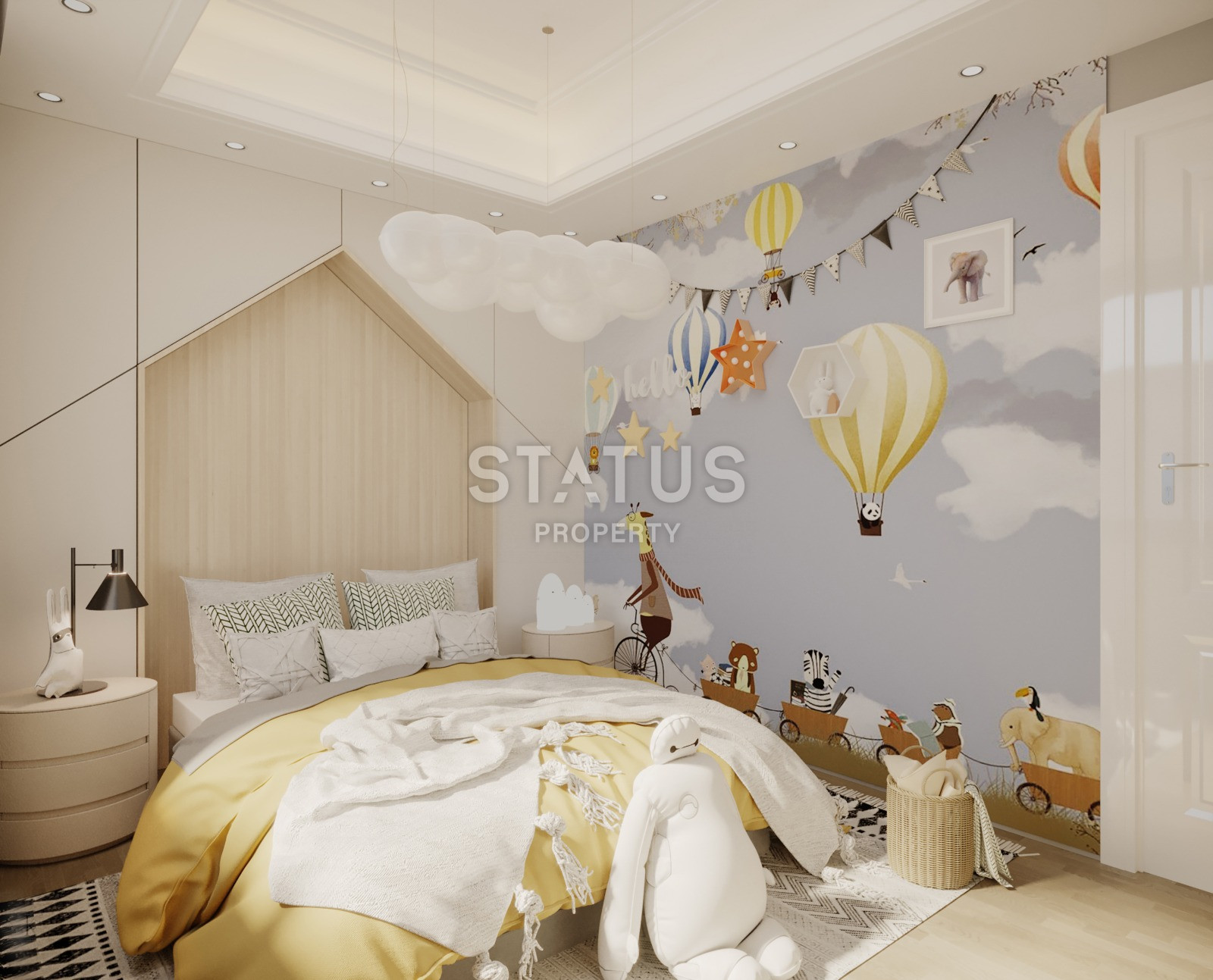 Комплекс ультра-люкс класса с панорамным видом на море и крепость в центре Алании. Дуплексы 175 кв.м. фото 24