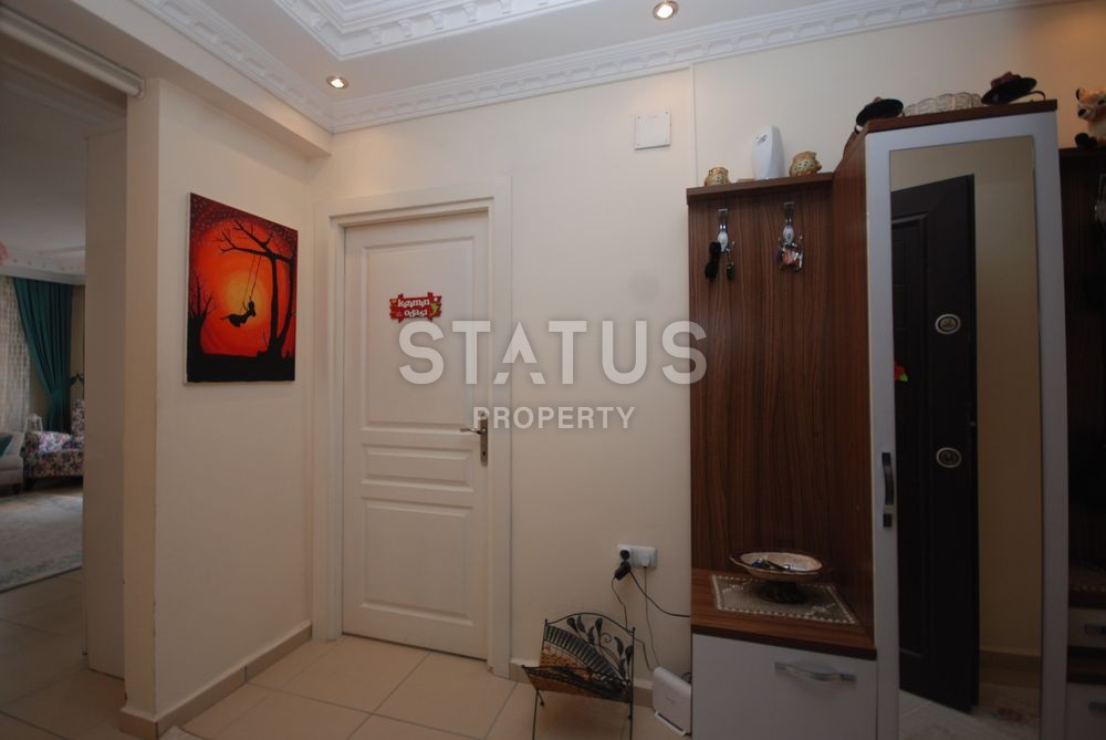 Квартира с мебелью и бытовой техникой в комплексе с бассейном в Махмутларе 100 кв.м. фото 5