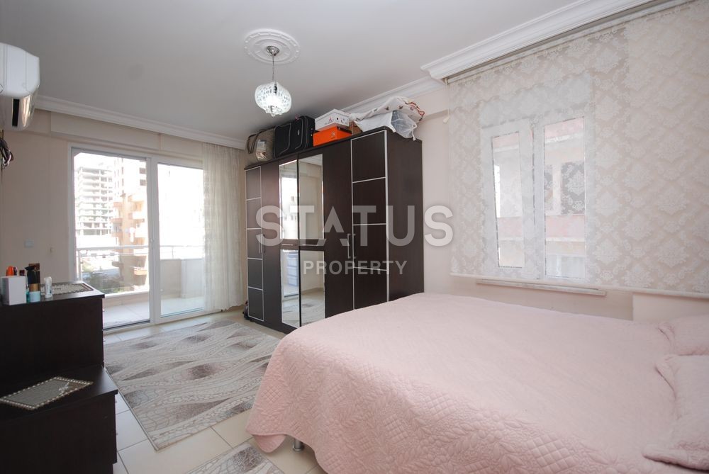 Квартира с мебелью и бытовой техникой в комплексе с бассейном в Махмутларе 100 кв.м. фото 7